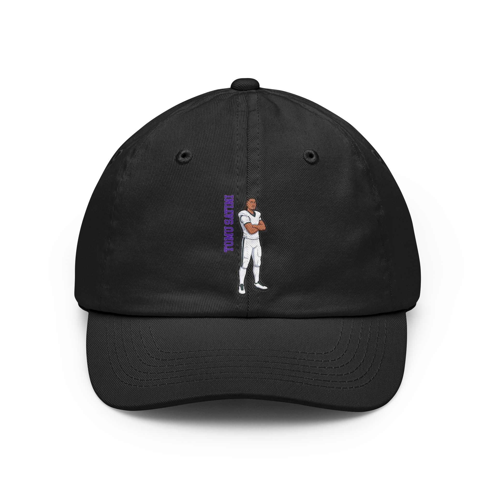 Classic Cap — character_name_vertical in Black
