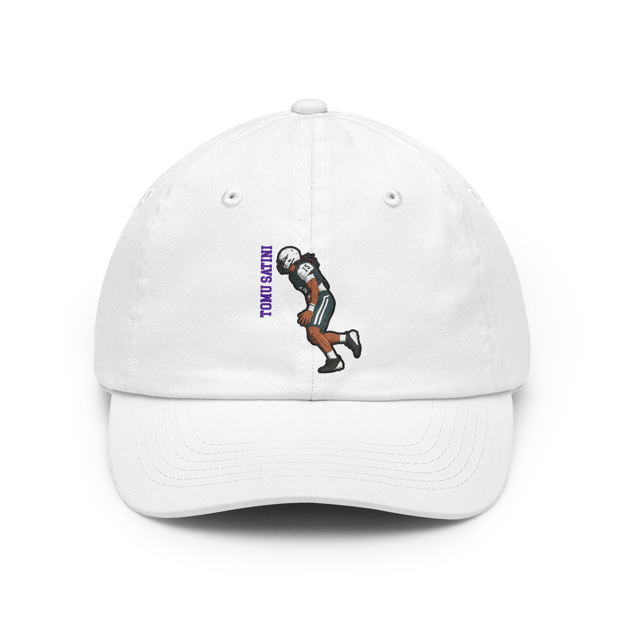Classic Cap — character_name_vertical in White