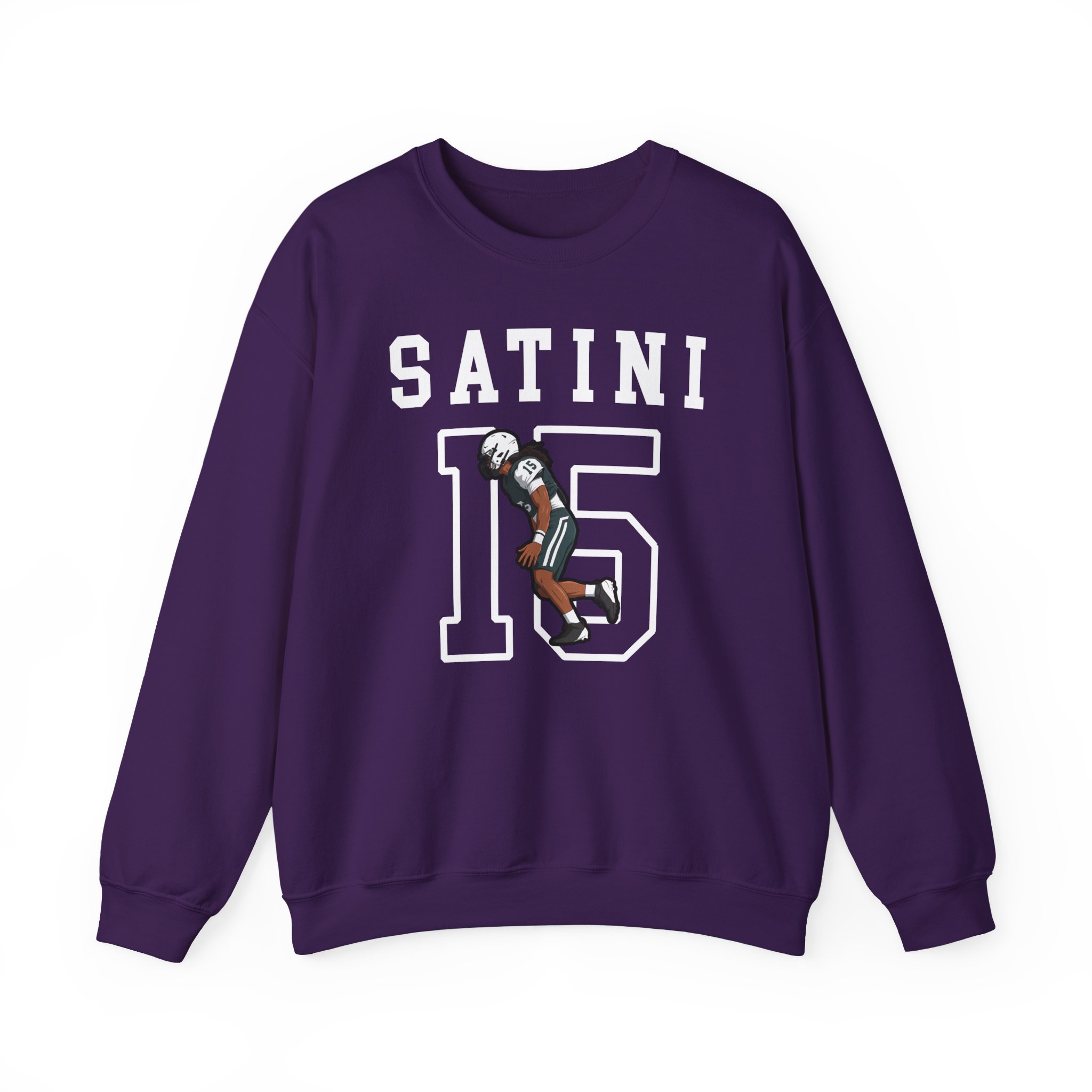 Crewneck Sweatshirt — character_shirsey in Purple