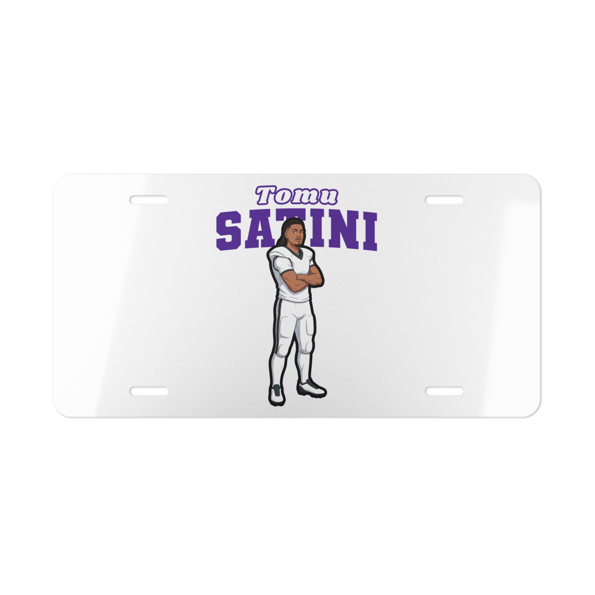 License Plate — character_name_arch in Classic