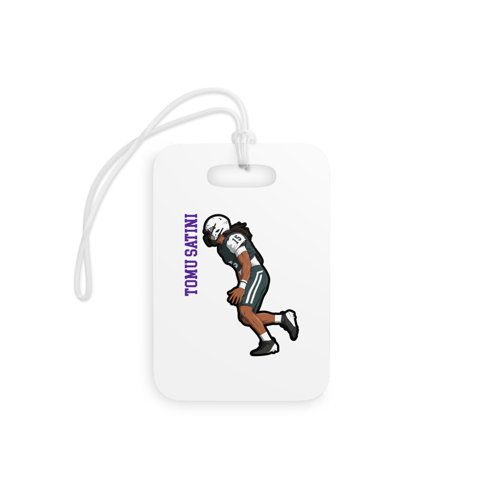 Bag Tag — character_name_vertical in Classic