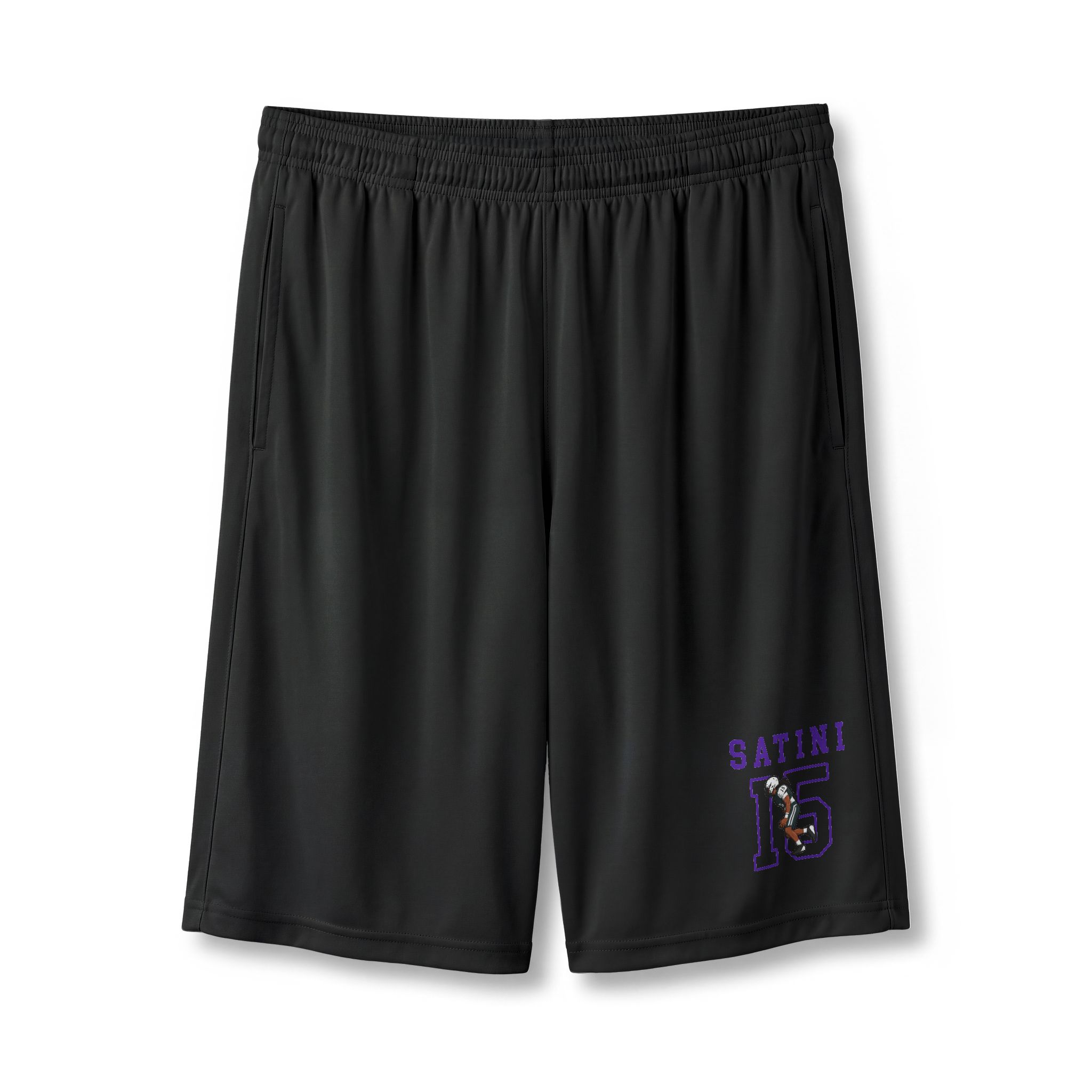 Shorts — character_shirsey in Black