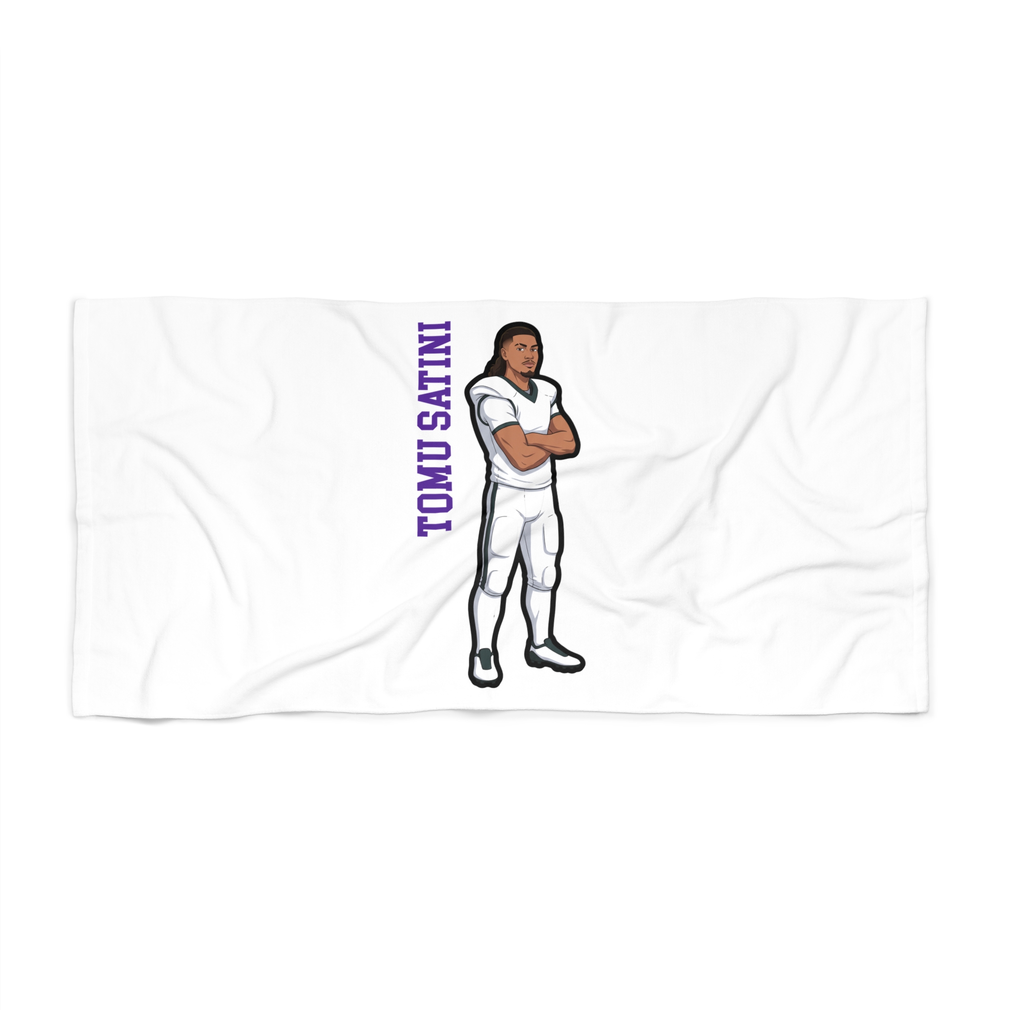Beach Towel — character_name_vertical in Classic