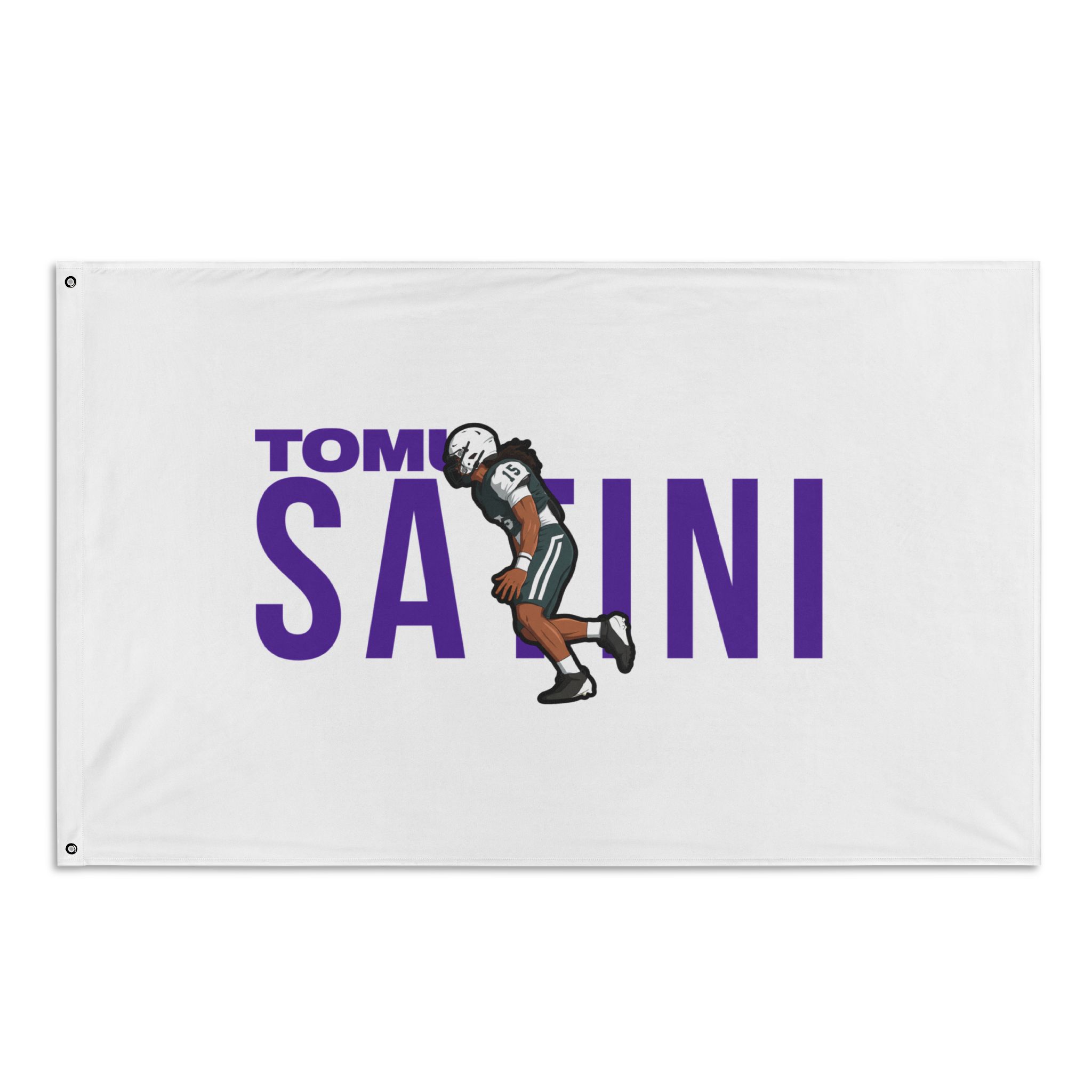 Flag (35 × 56 in) — character_player_name in Classic