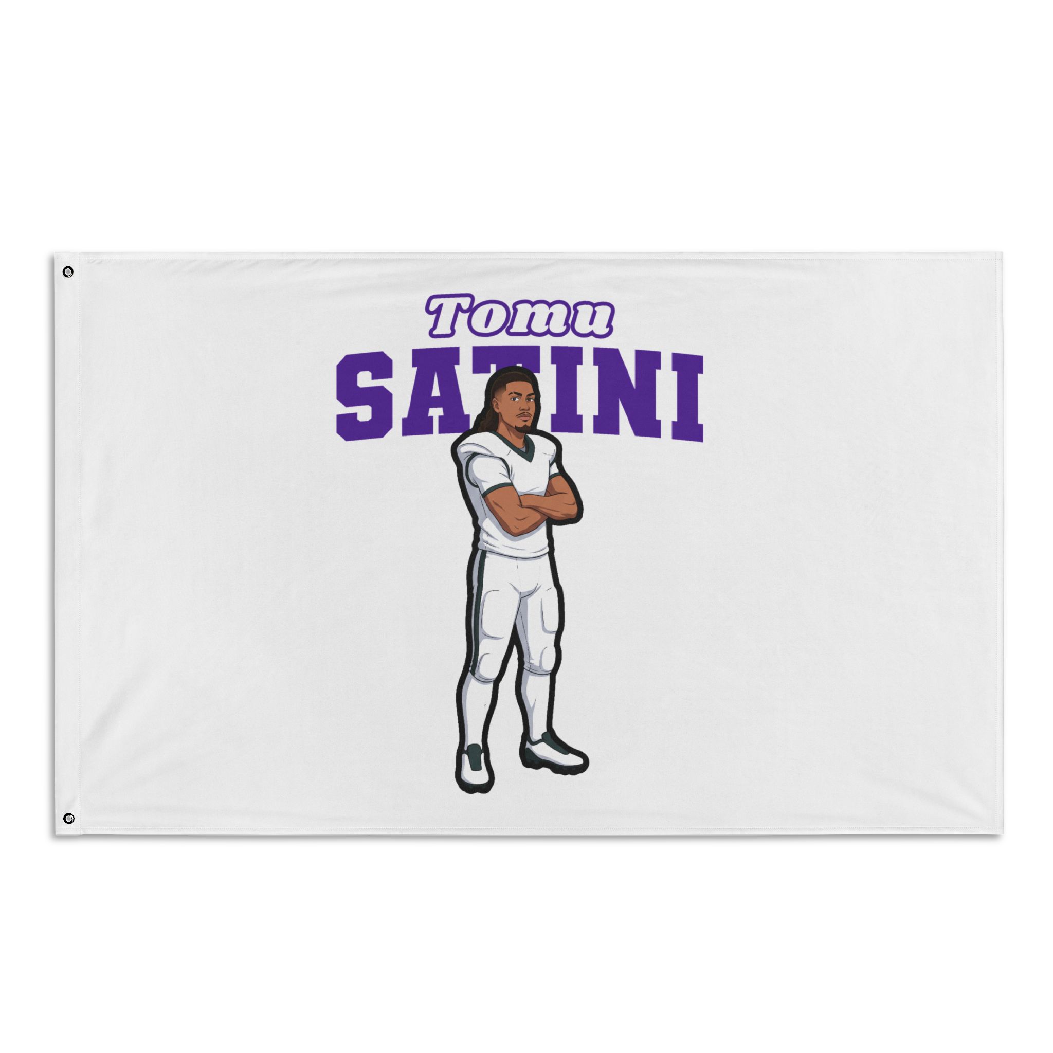 Flag (35 × 56 in) — character_name_arch in Classic