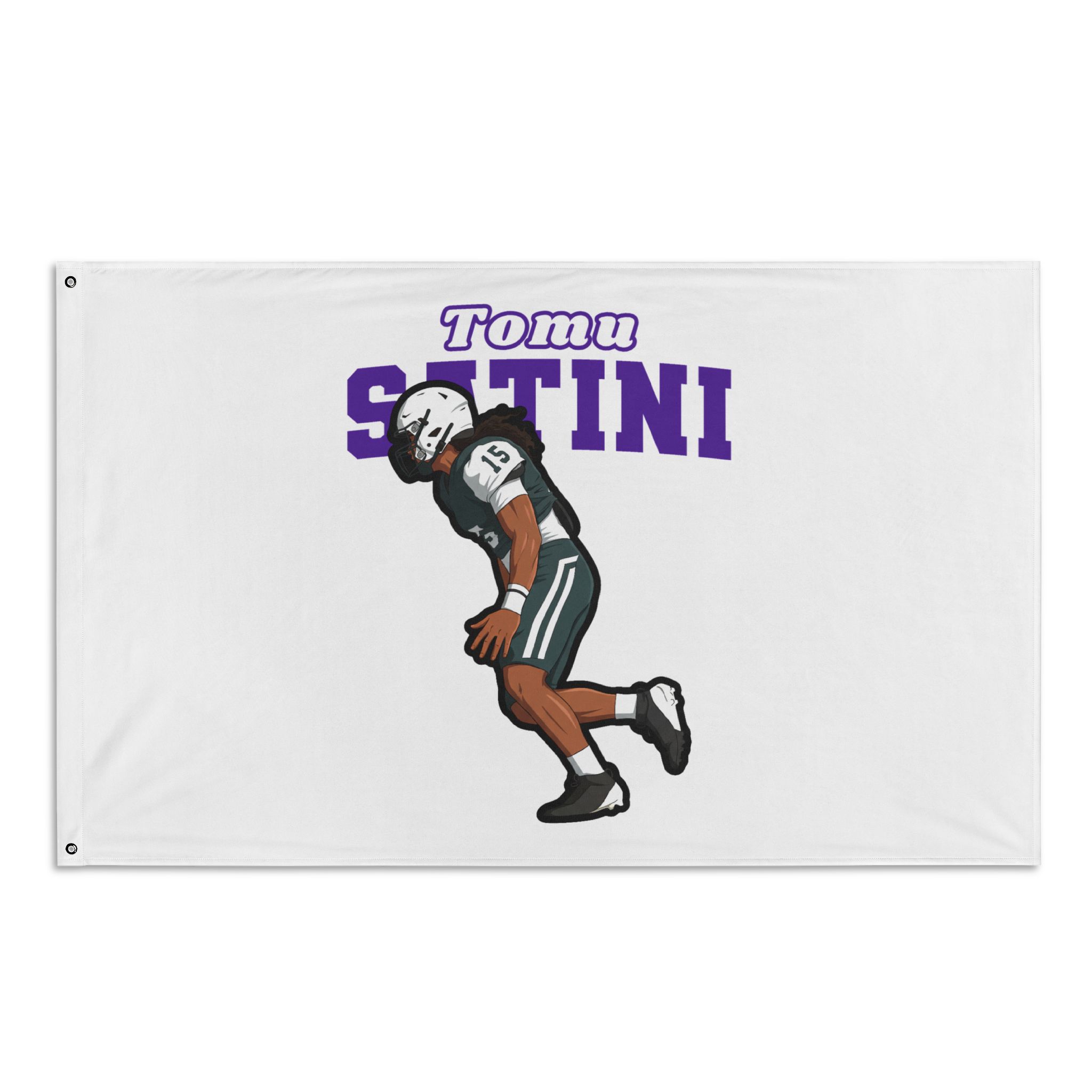 Flag (35 × 56 in) — character_name_arch in Classic
