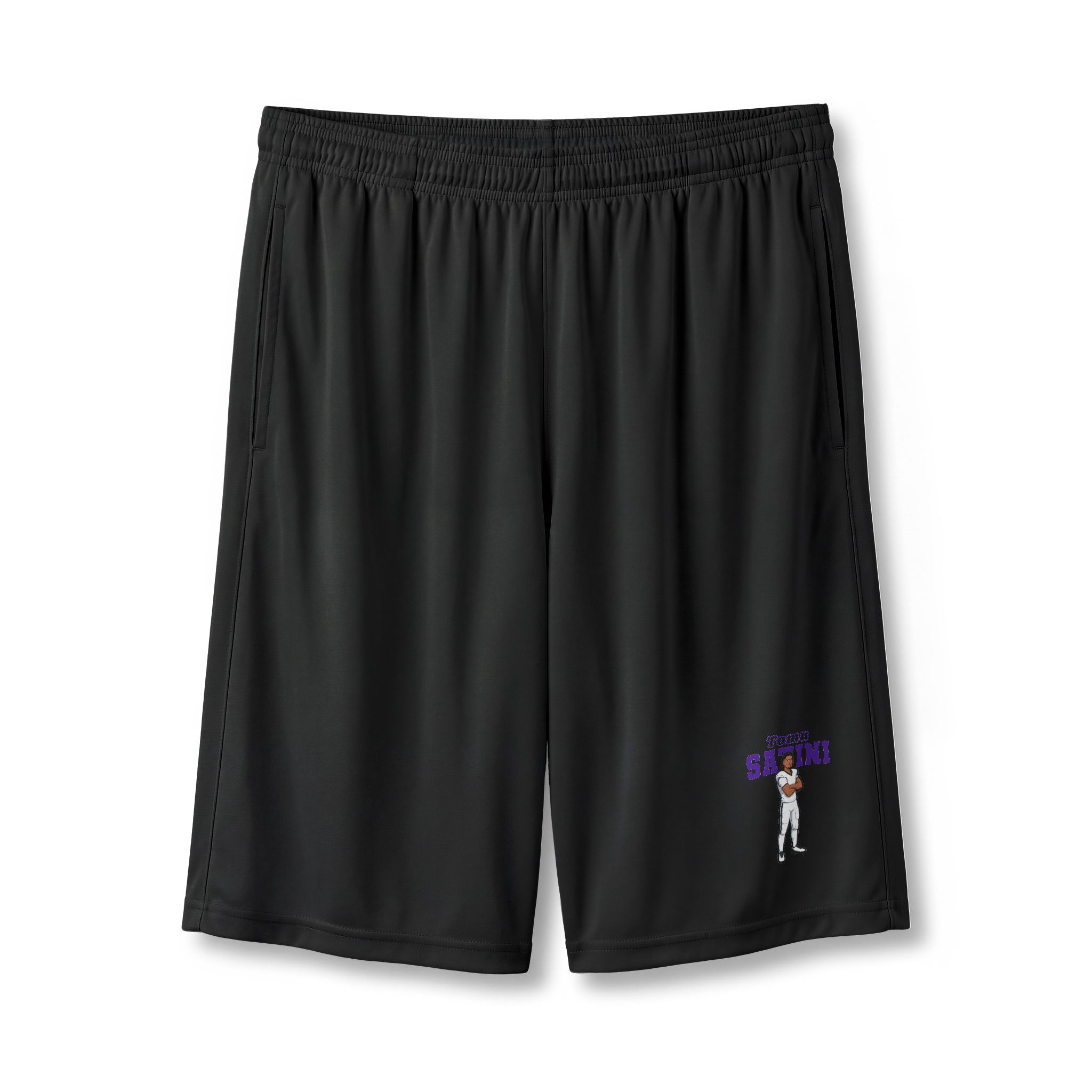 Shorts — character_name_arch in Black