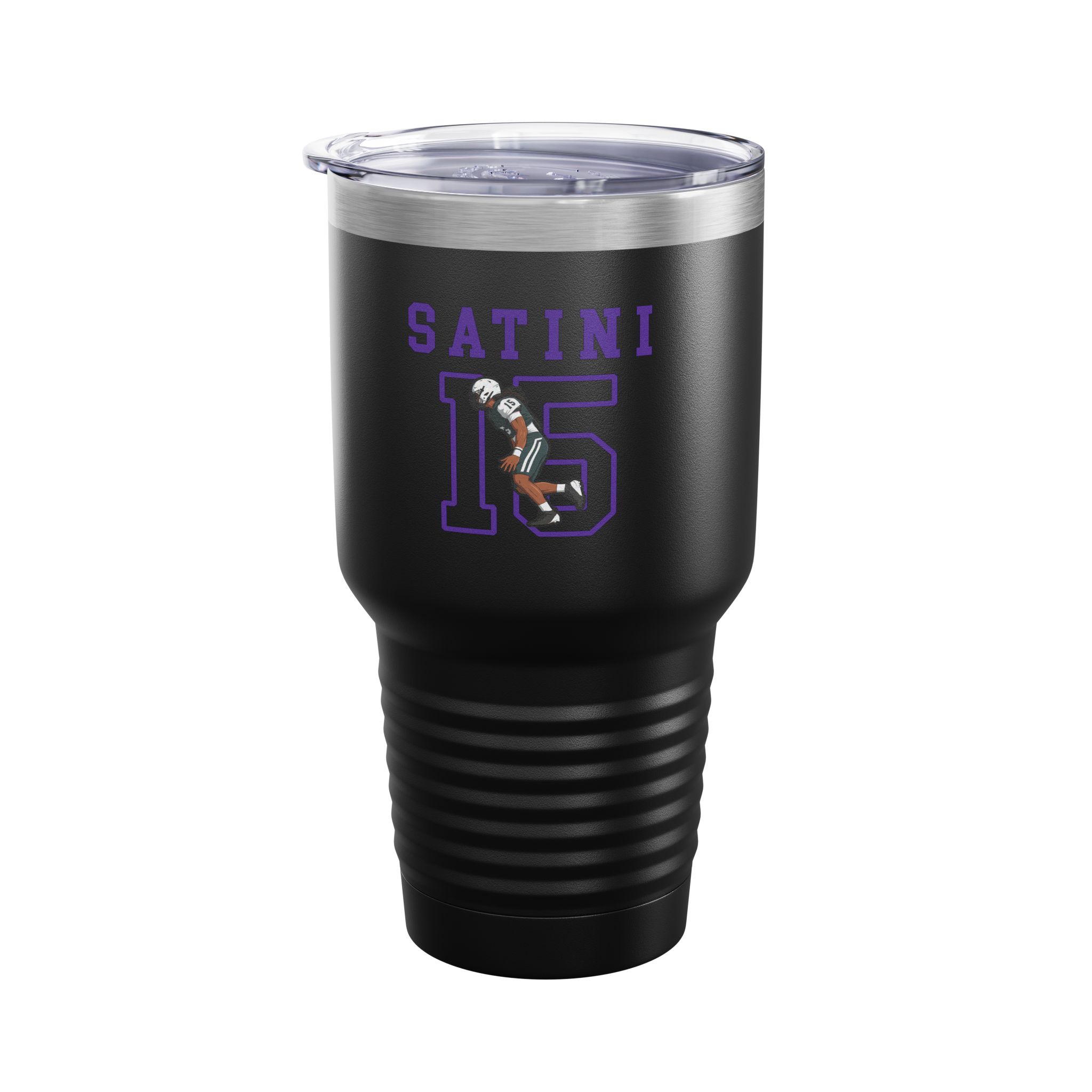 30oz Tumbler — character_shirsey in Black
