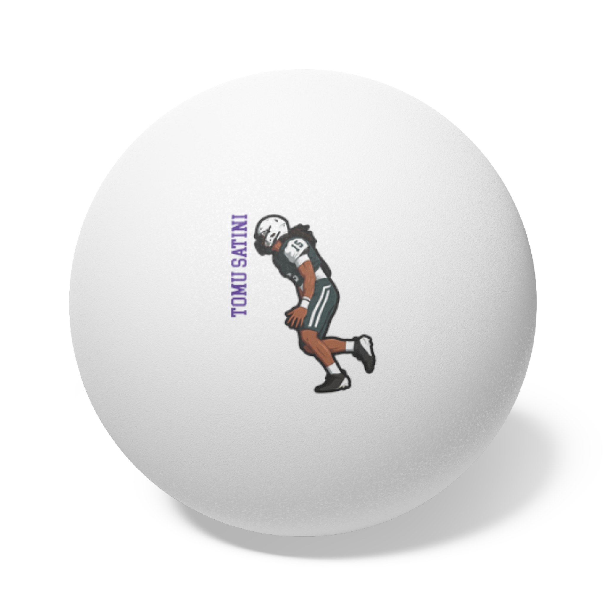 Ping Pong Balls, 6 pcs — character_name_vertical in White