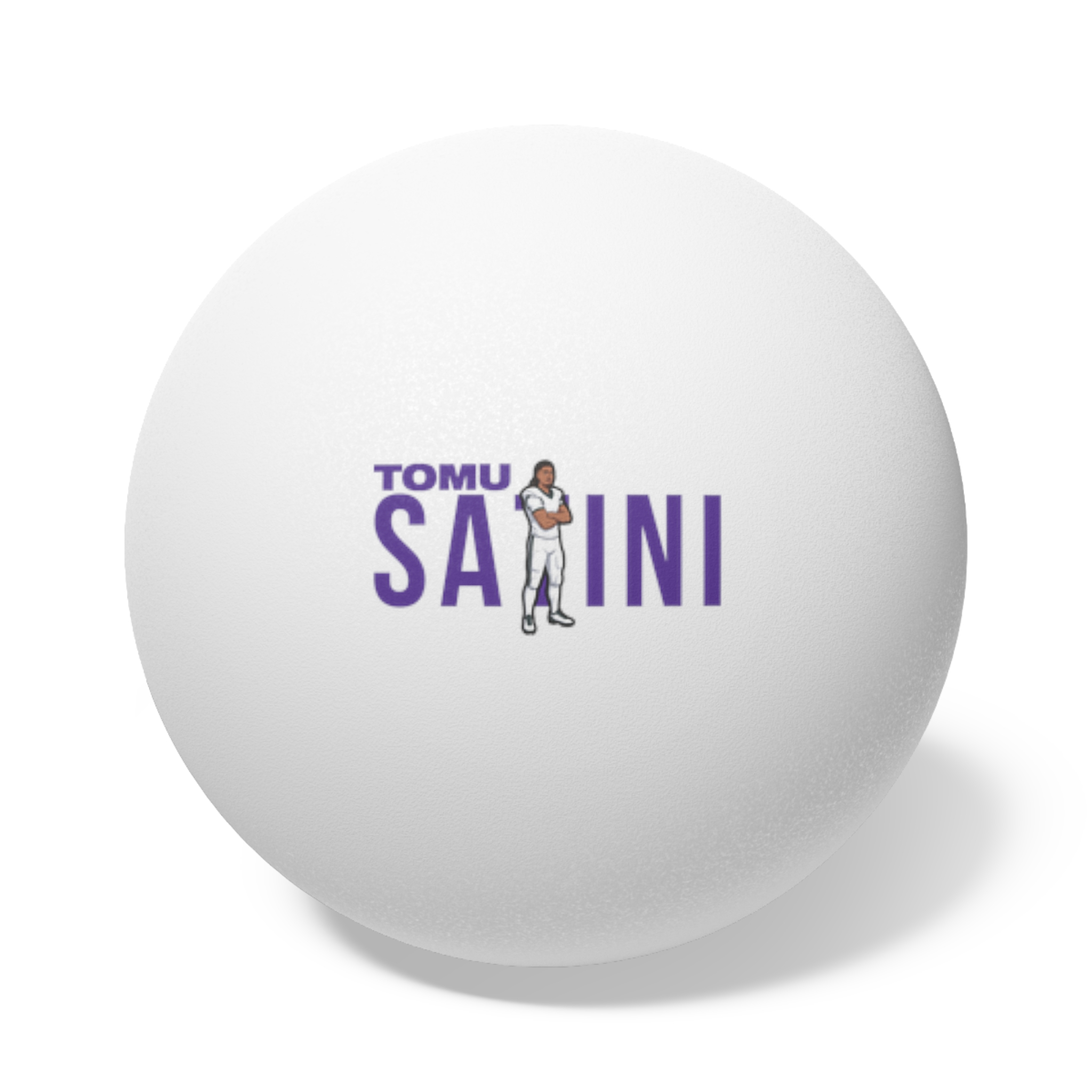 Ping Pong Balls, 6 pcs — character_player_name in White