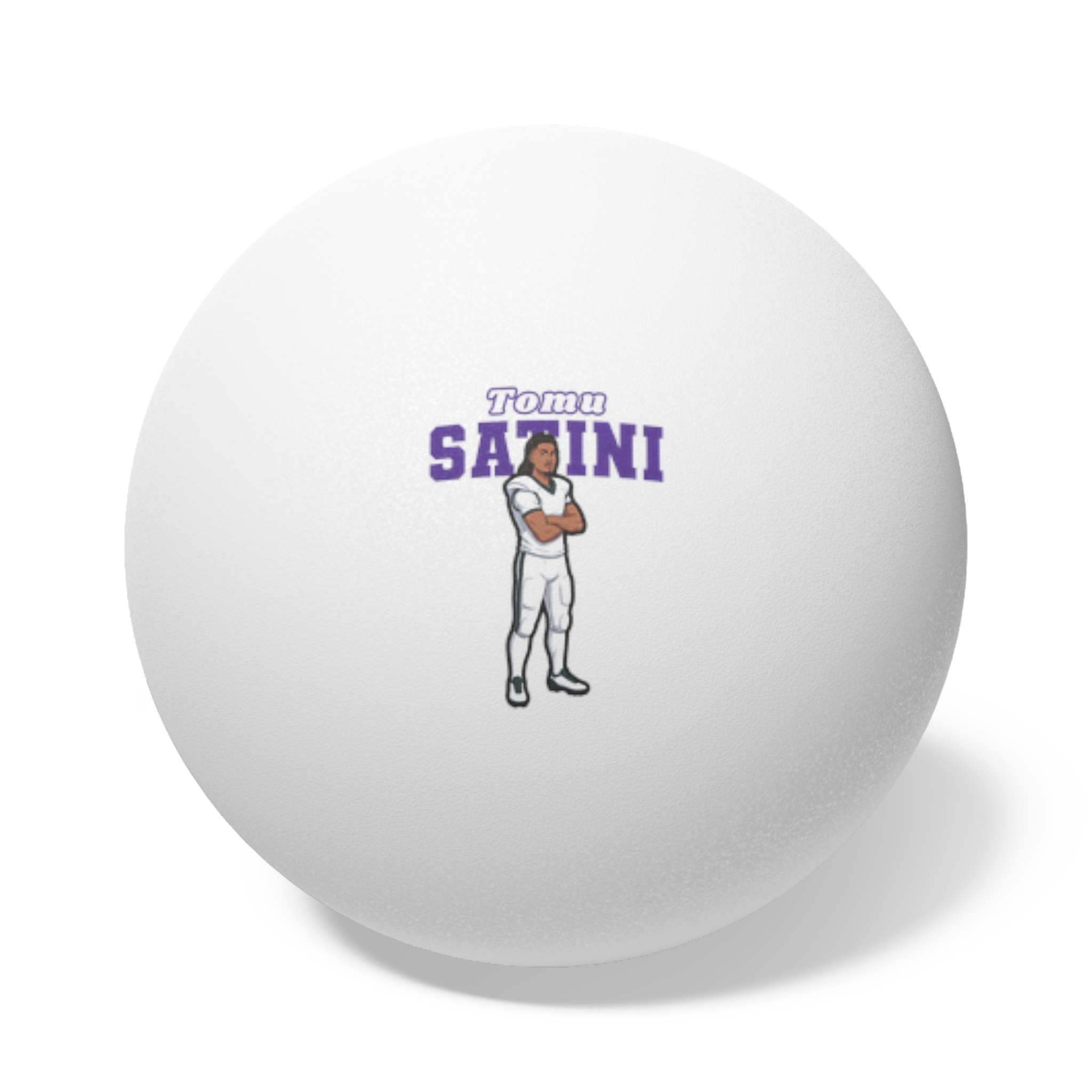 Ping Pong Balls, 6 pcs — character_name_arch in White