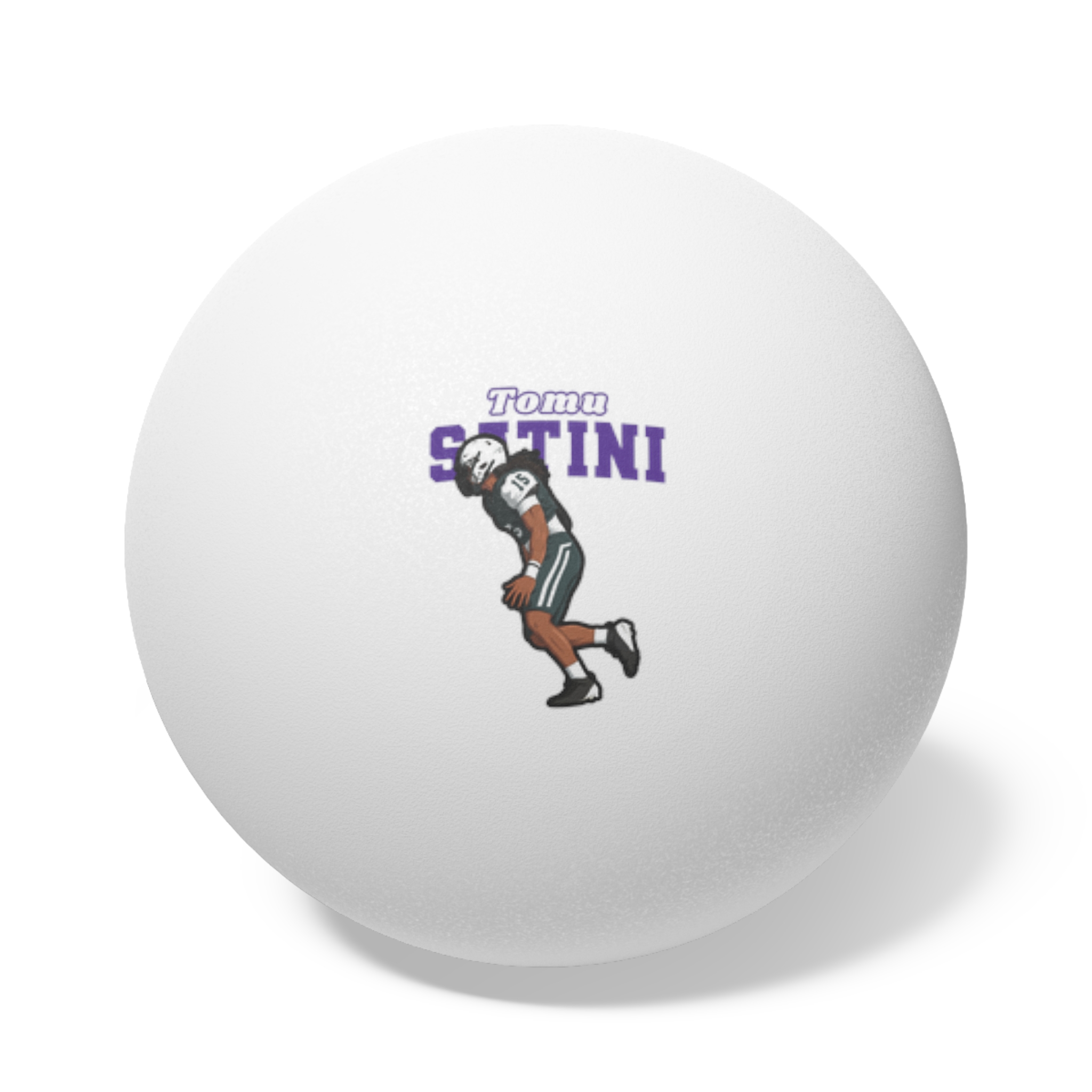 Ping Pong Balls, 6 pcs — character_name_arch in White