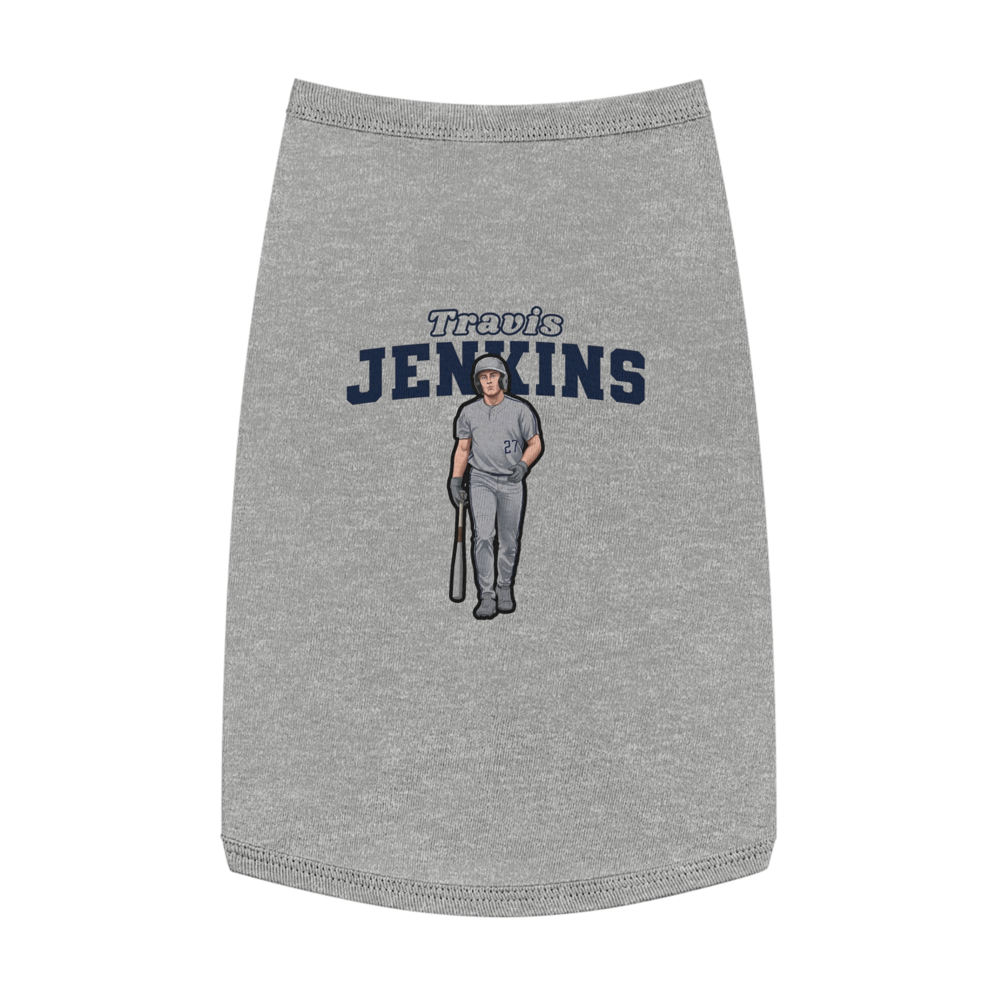 Pet Tank Top — character_name_arch in White