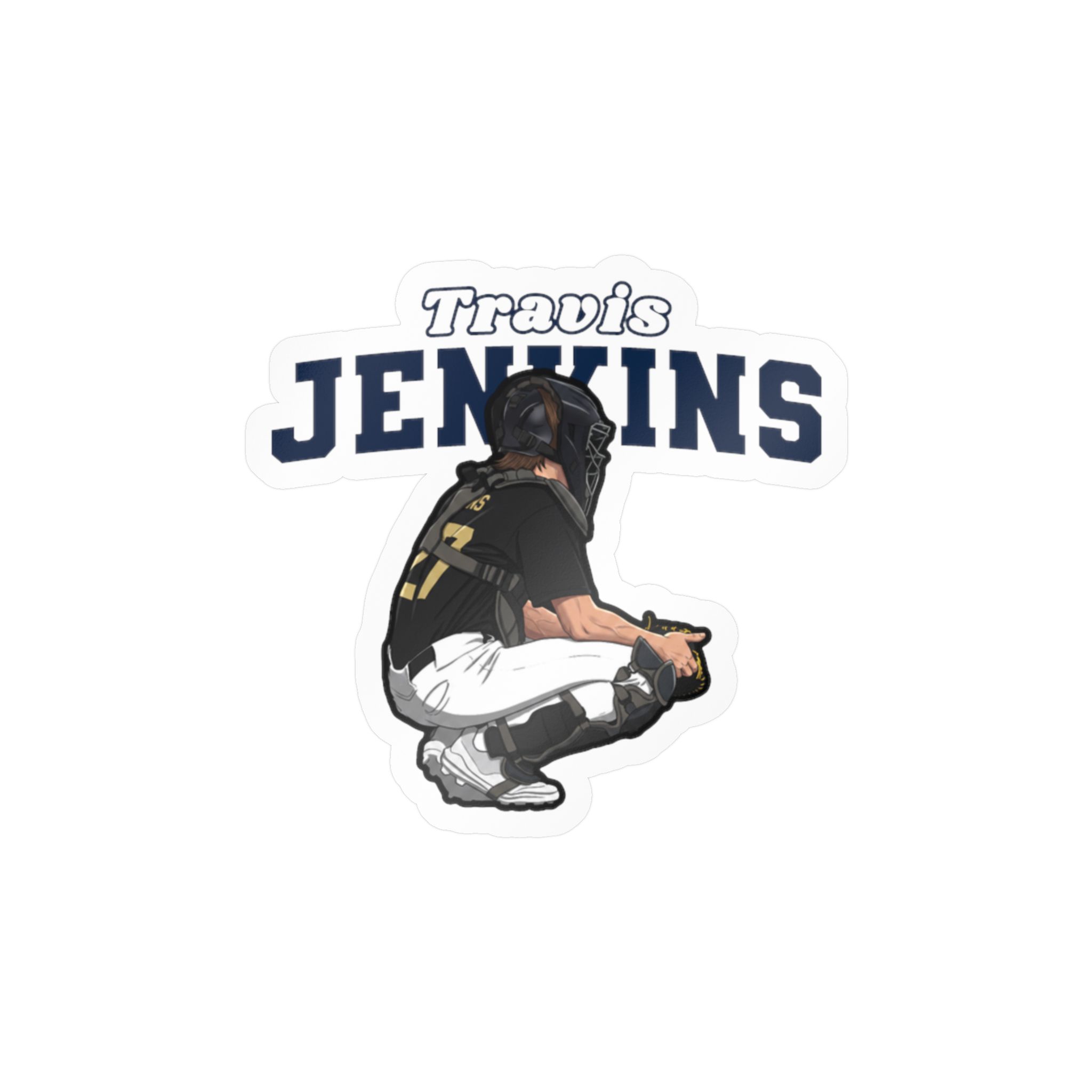 Vinyl Sticker — character_name_arch in Classic
