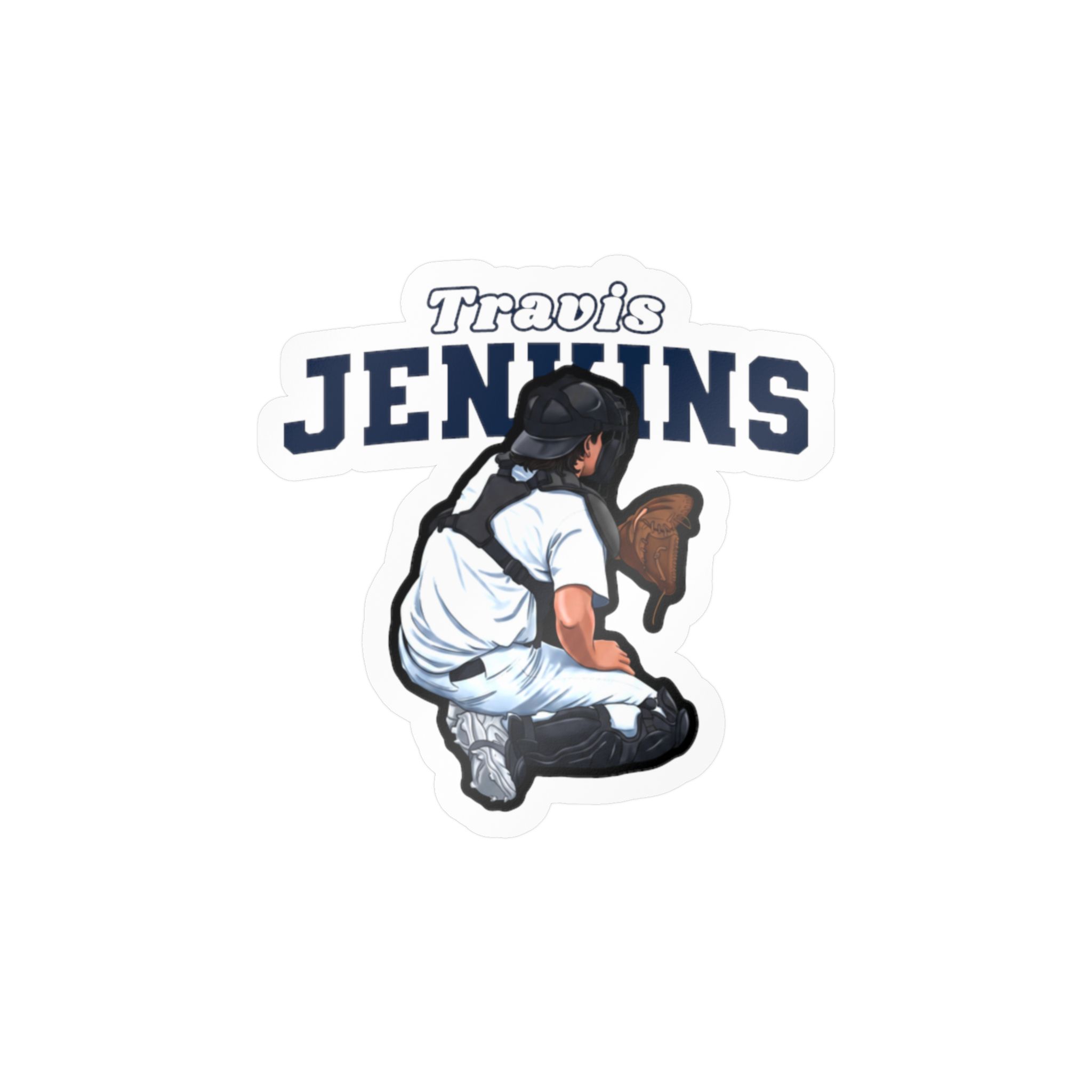 Vinyl Sticker — character_name_arch in Classic