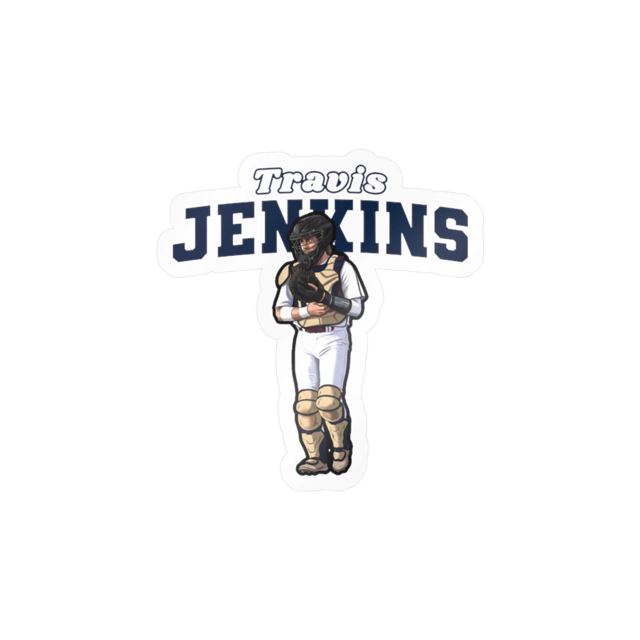 Vinyl Sticker — character_name_arch in Classic