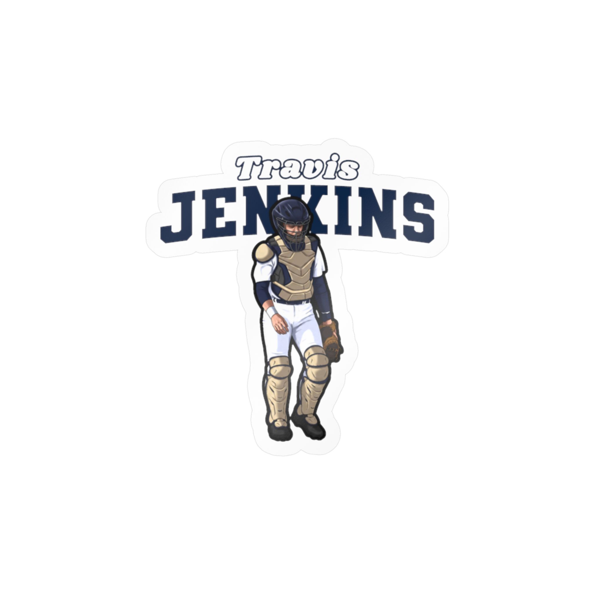 Vinyl Sticker — character_name_arch in Classic