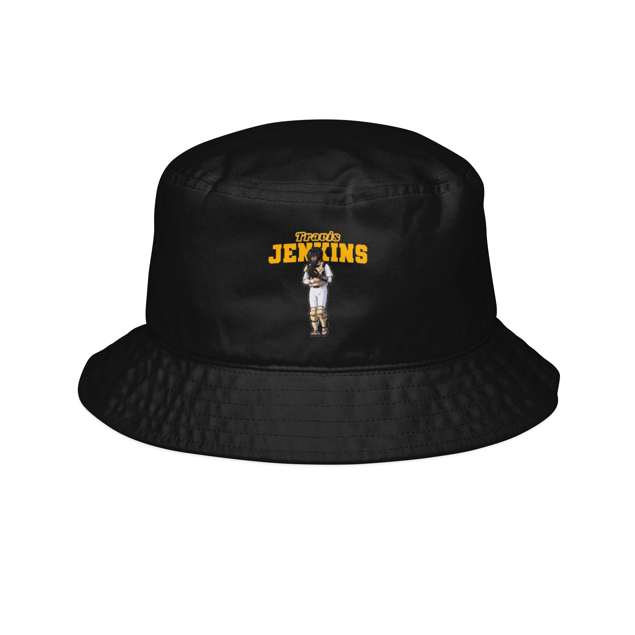 Bucket Hat — character_name_arch in Black
