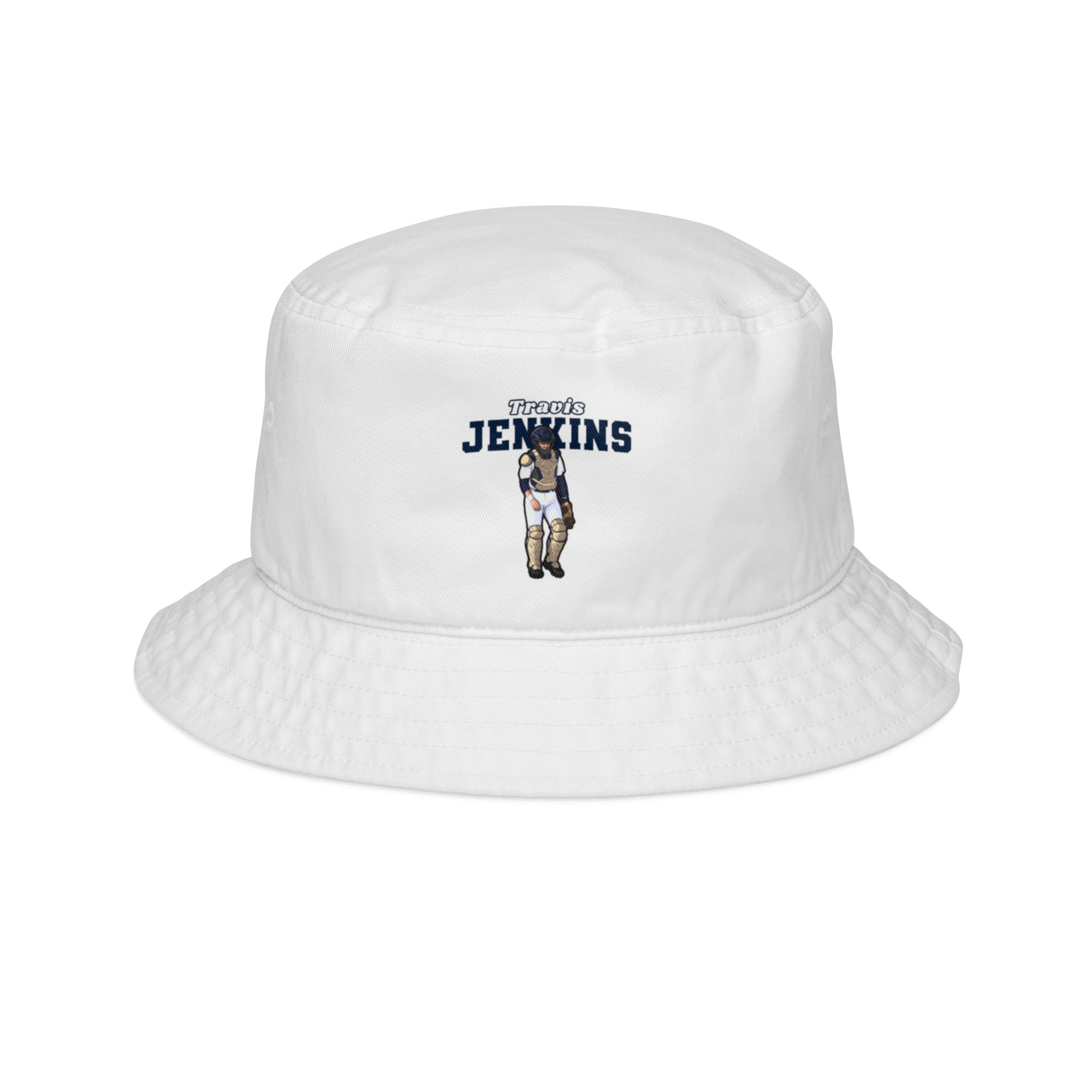 Bucket Hat — character_name_arch in White