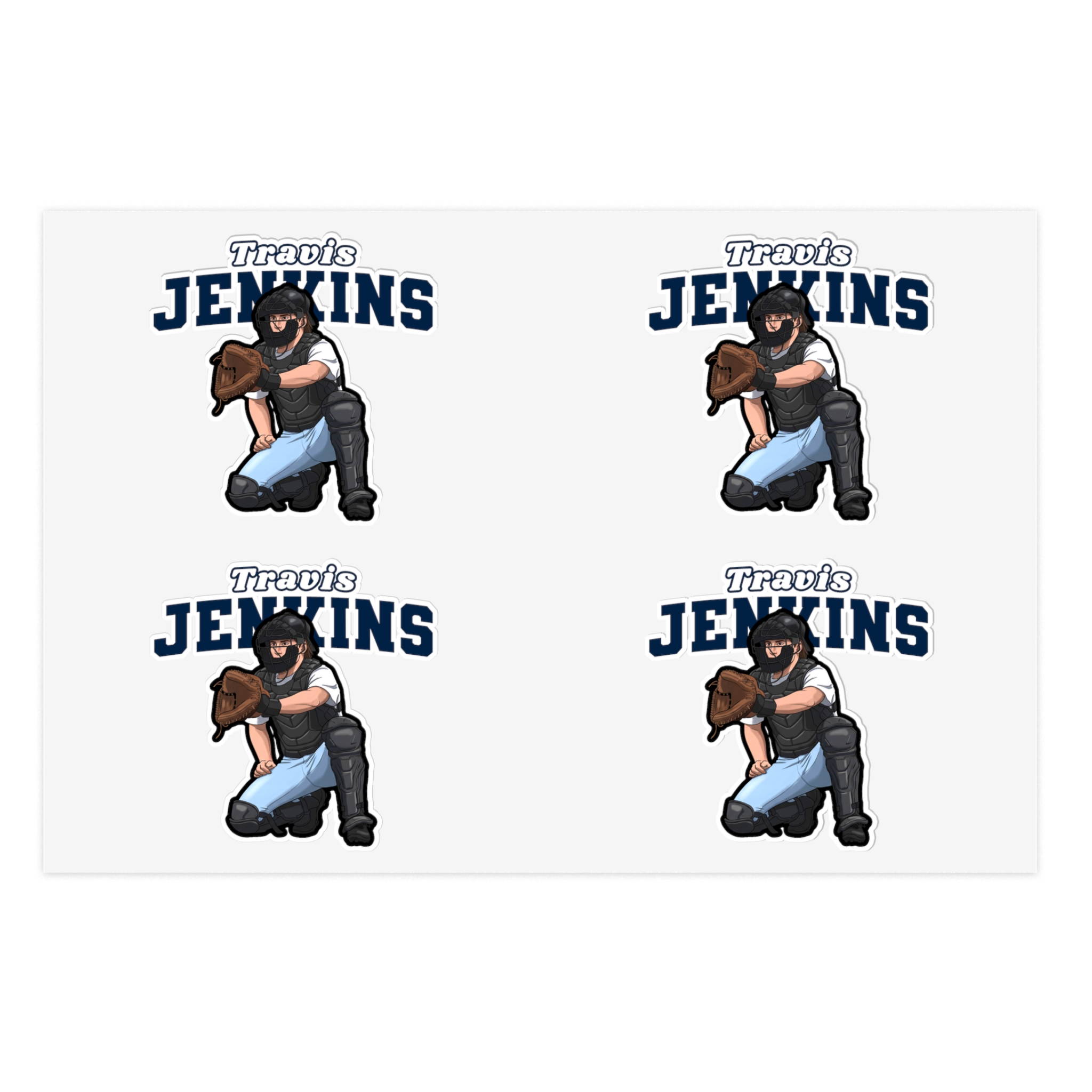 Sticker Sheet — character_name_arch in Classic
