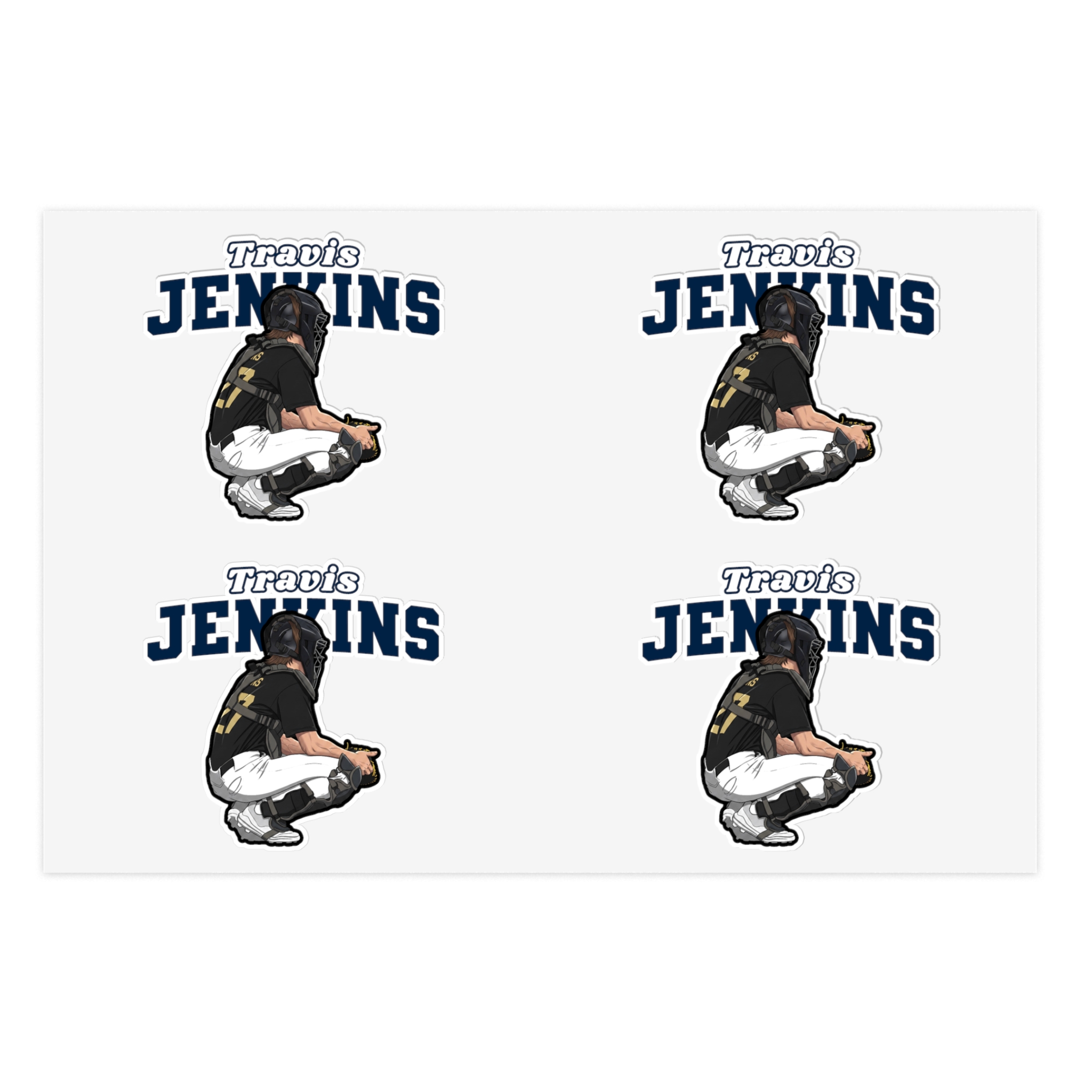 Sticker Sheet — character_name_arch in Classic