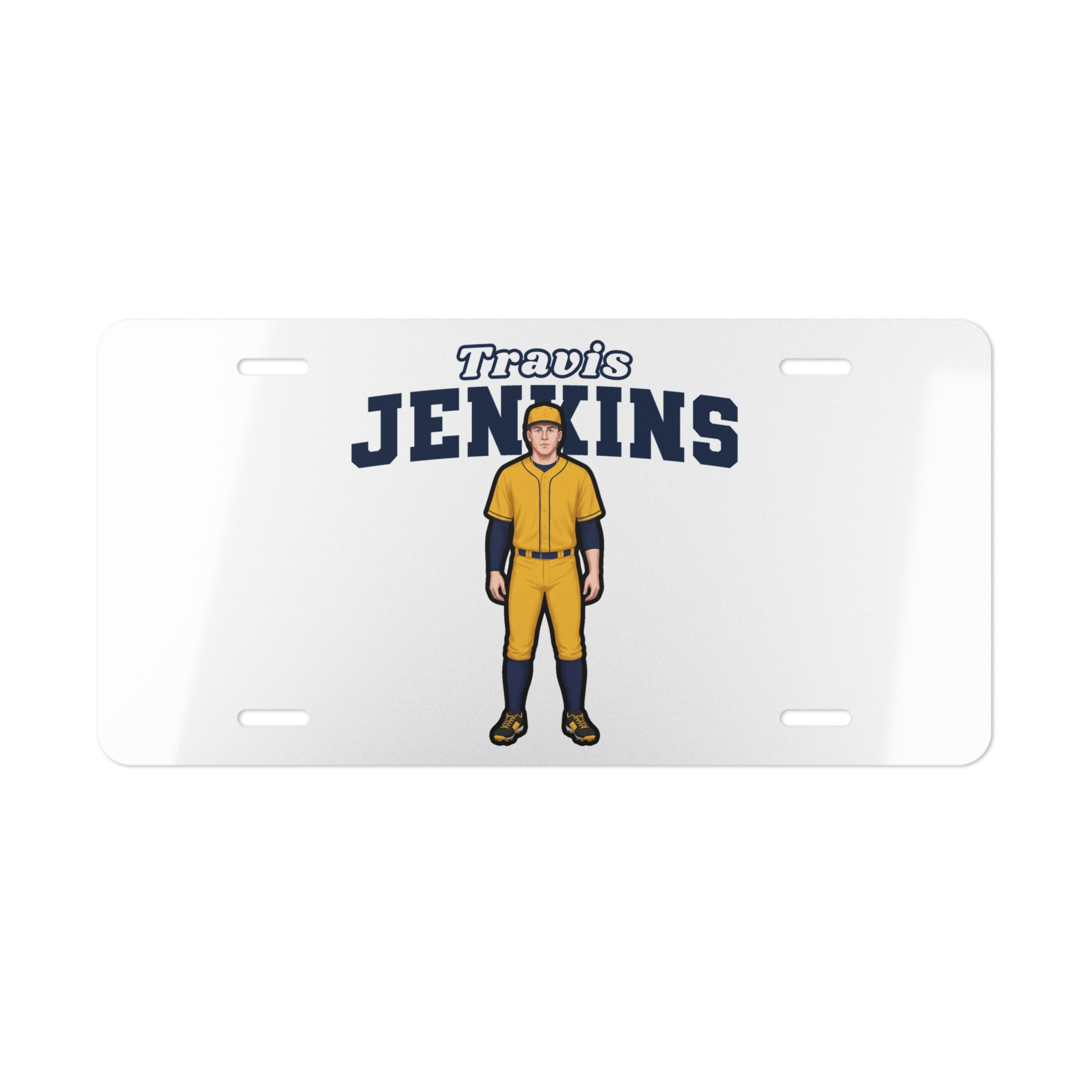License Plate — character_name_arch in Classic
