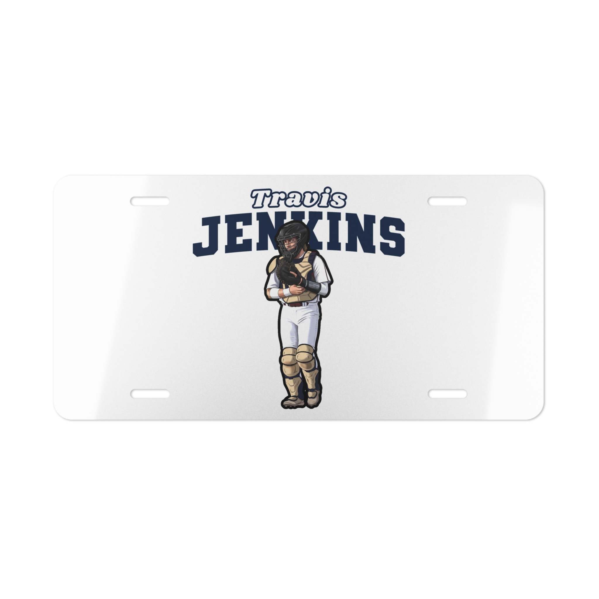 License Plate — character_name_arch in Classic