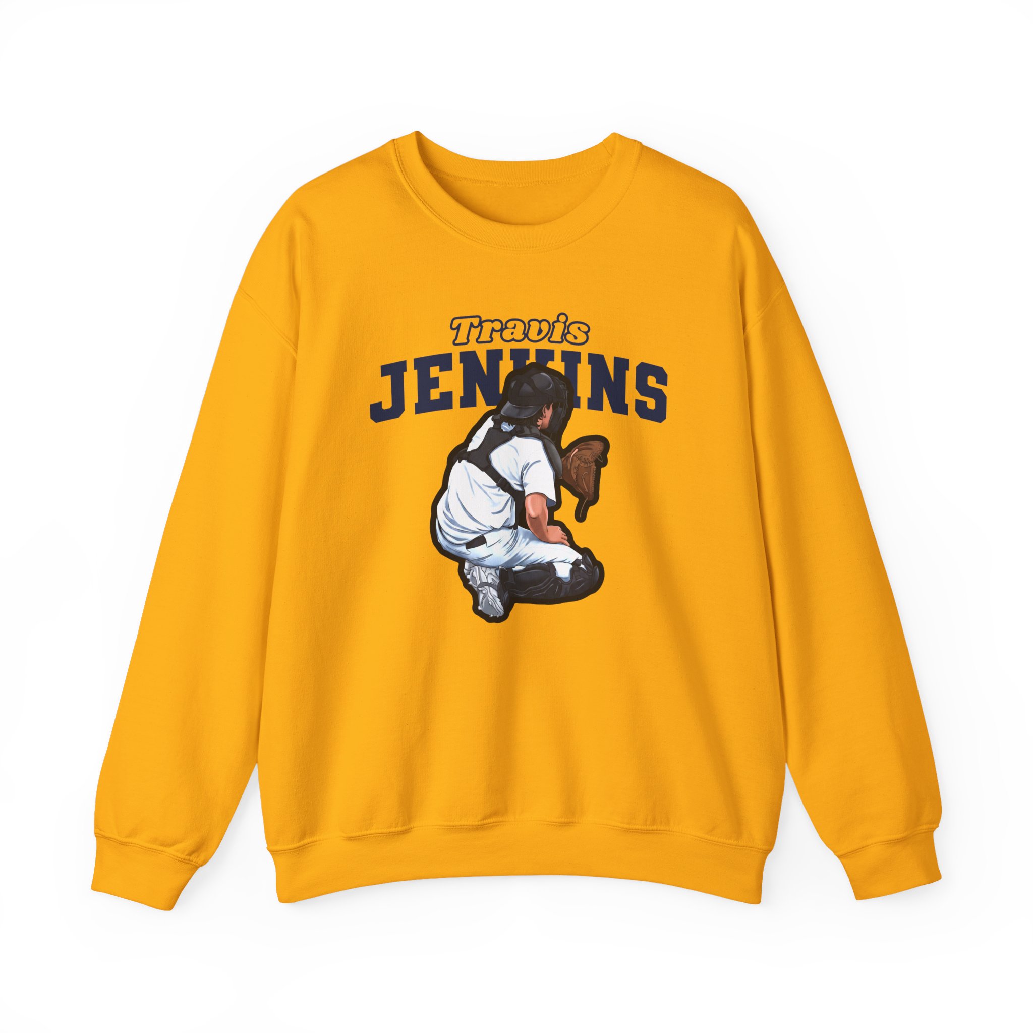 Crewneck Sweatshirt — character_name_arch in Gold