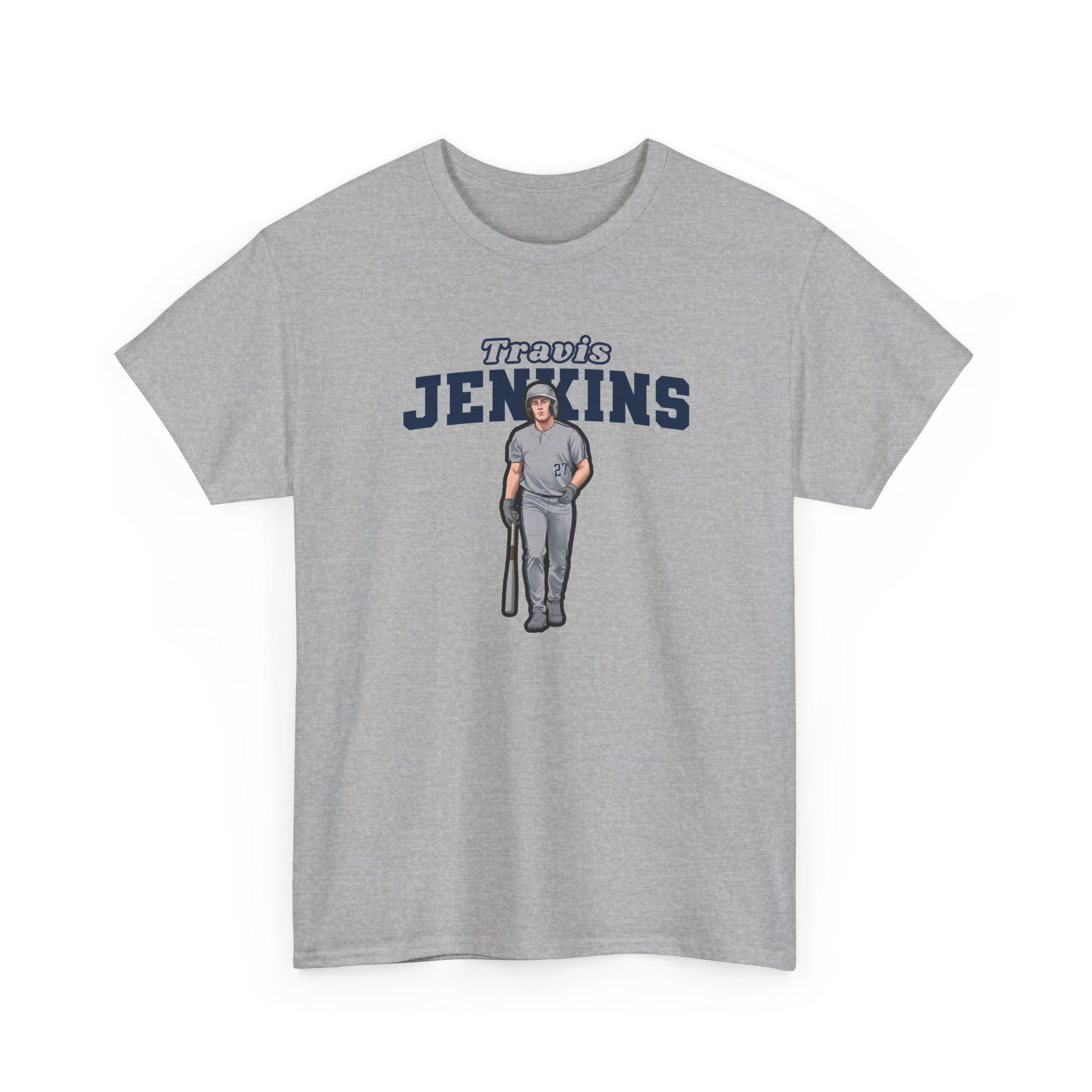Tee — character_name_arch in Grey