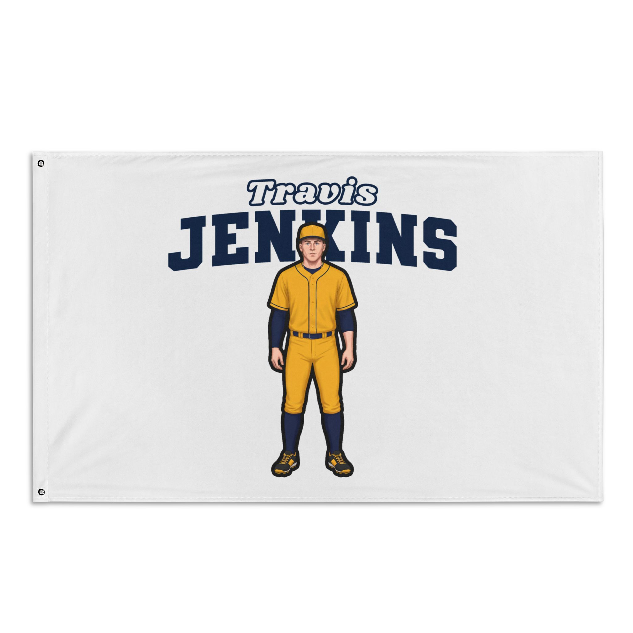 Flag (35 × 56 in) — character_name_arch in Classic