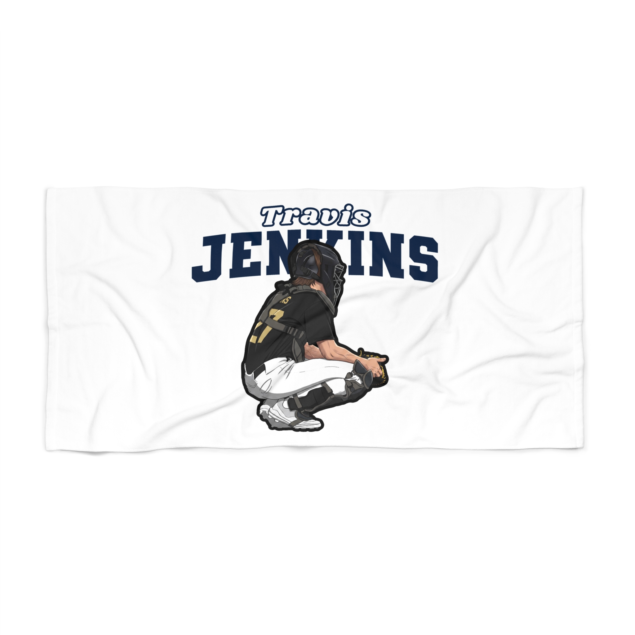 Beach Towel — character_name_arch in Classic