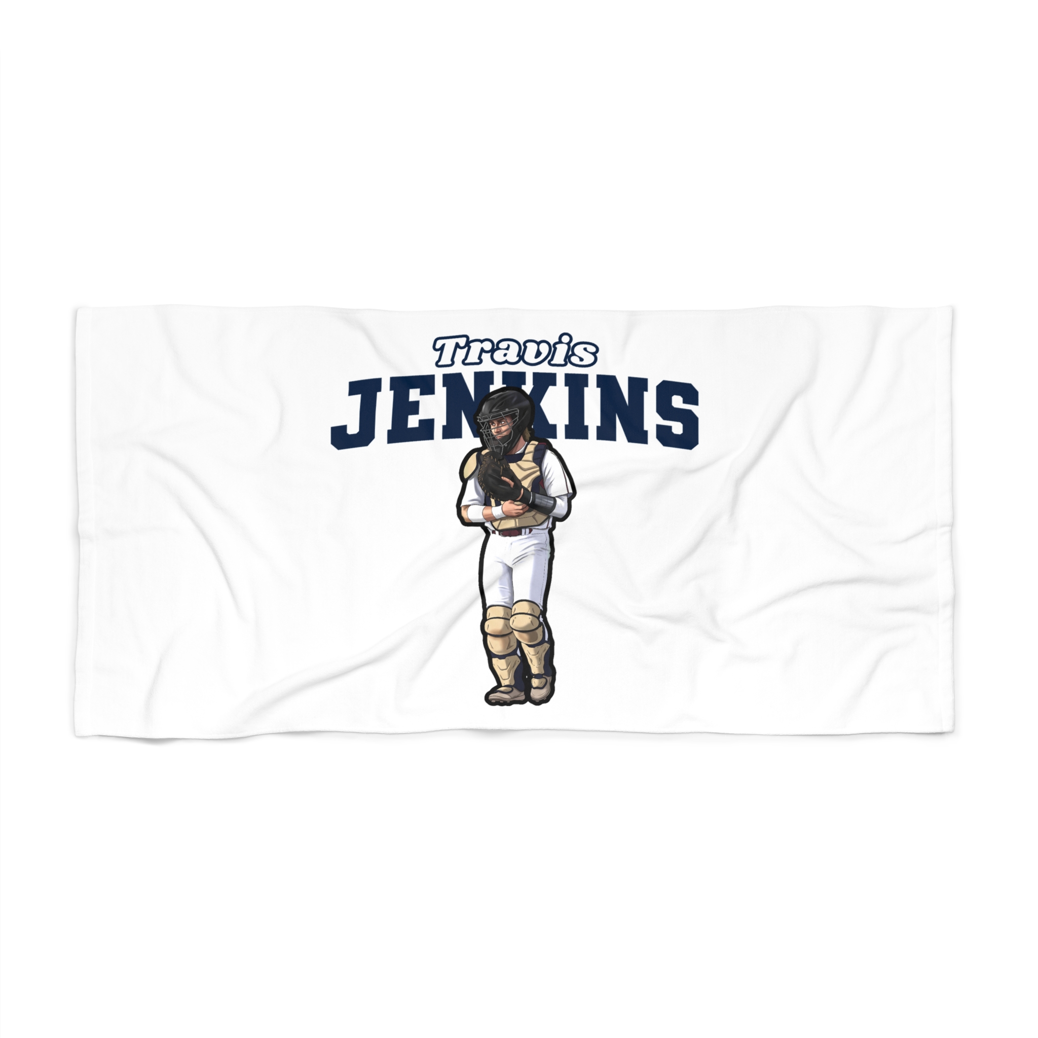 Beach Towel — character_name_arch in Classic