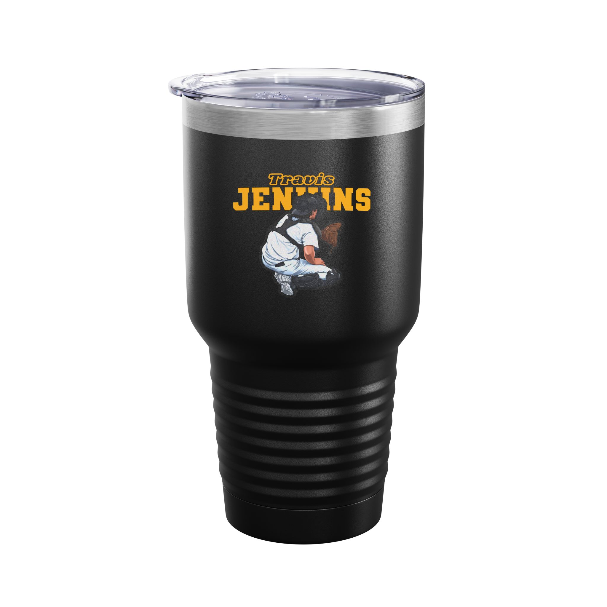 30oz Tumbler — character_name_arch in Black