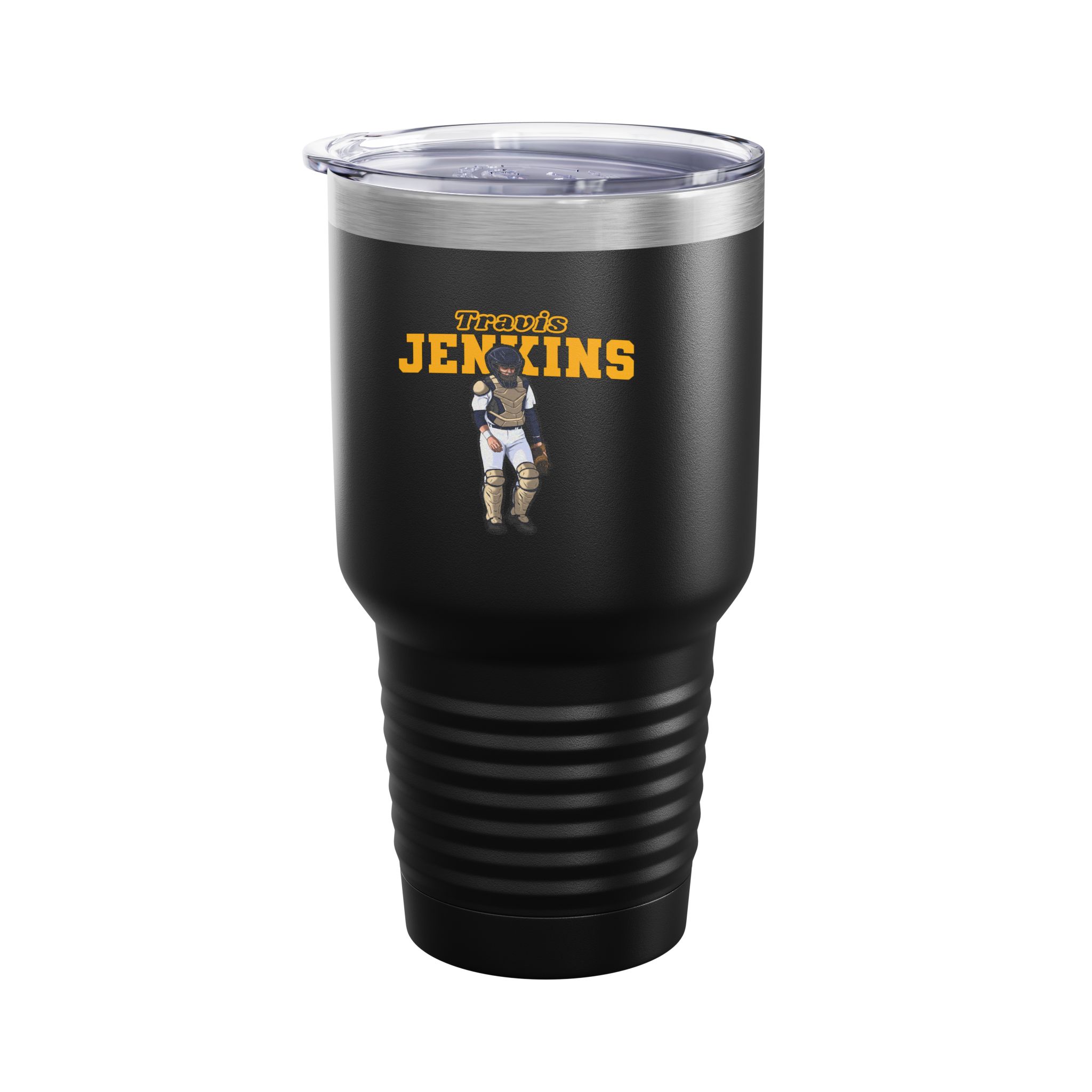 30oz Tumbler — character_name_arch in Black