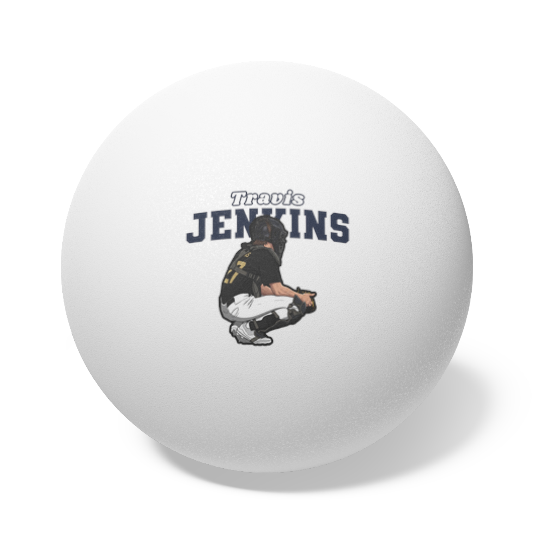 Ping Pong Balls, 6 pcs — character_name_arch in White