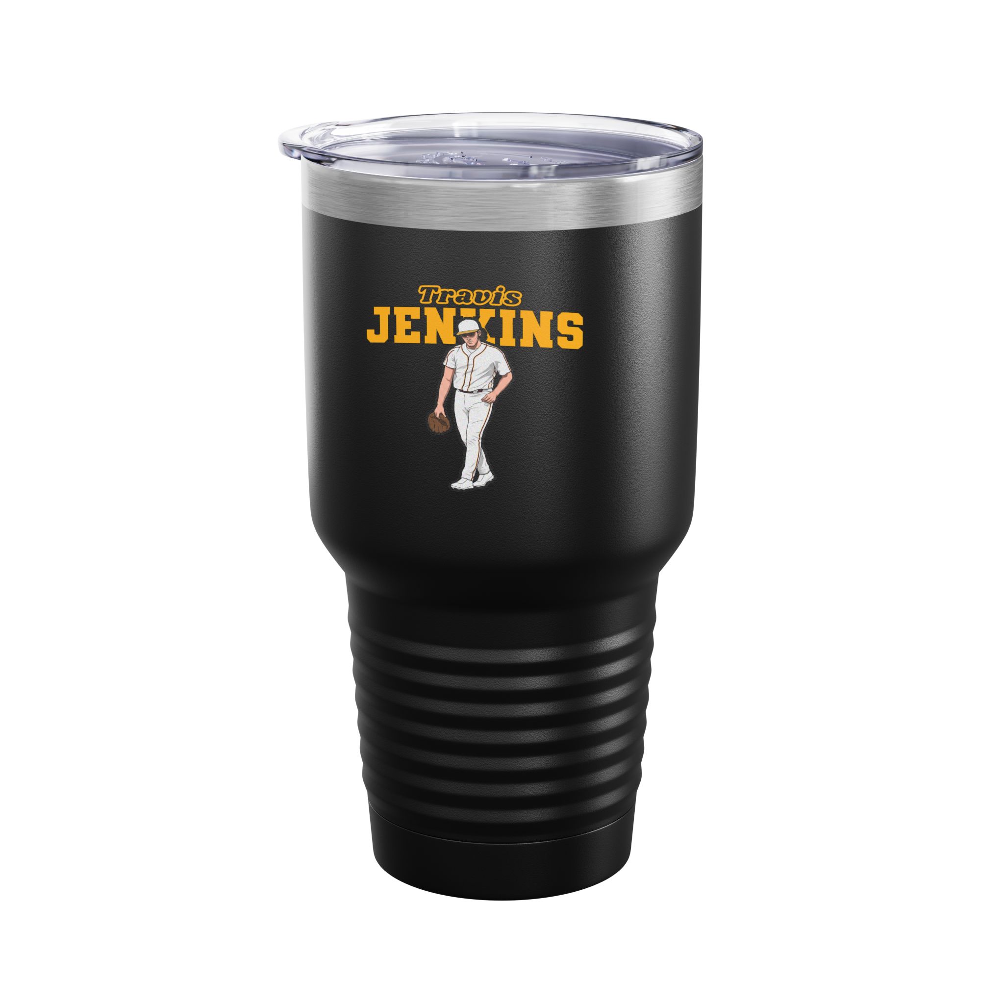 30oz Tumbler — character_name_arch in Black