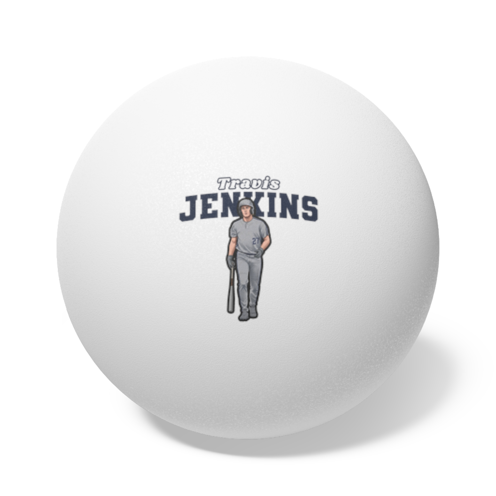 Ping Pong Balls, 6 pcs — character_name_arch in White