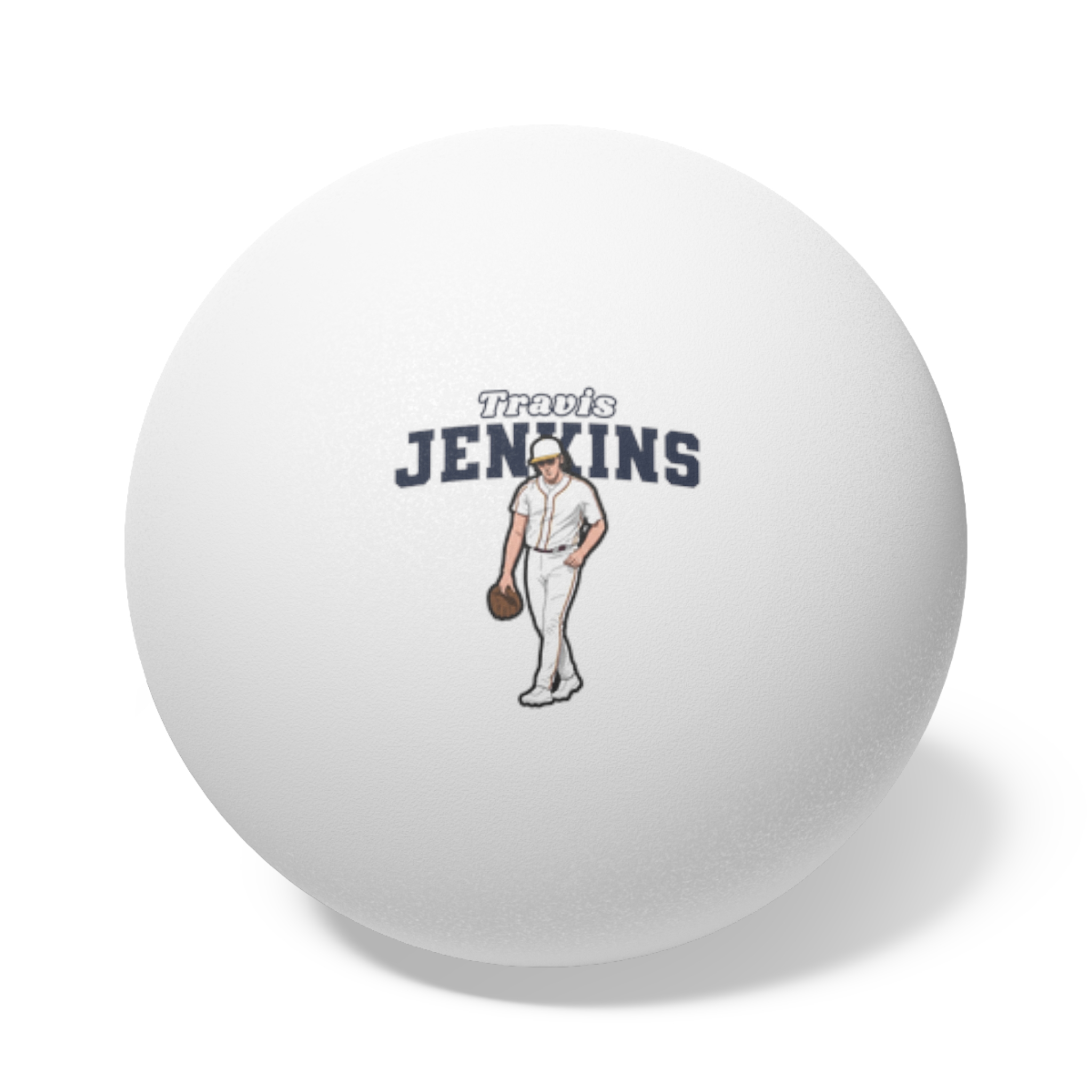 Ping Pong Balls, 6 pcs — character_name_arch in White