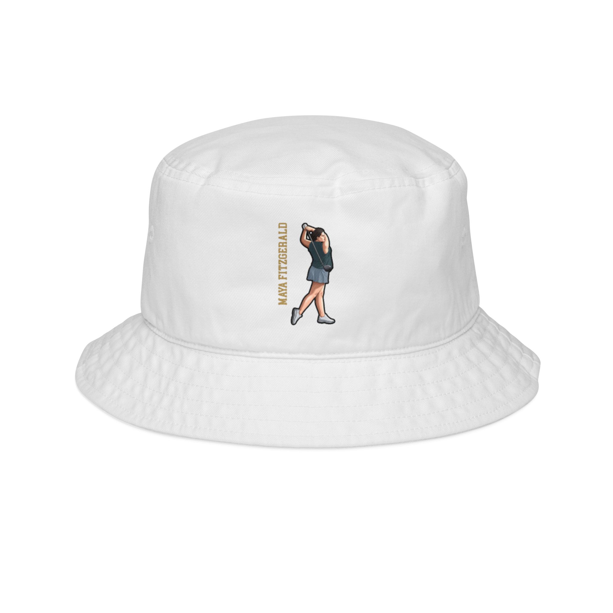 Bucket Hat — character_name_vertical in White