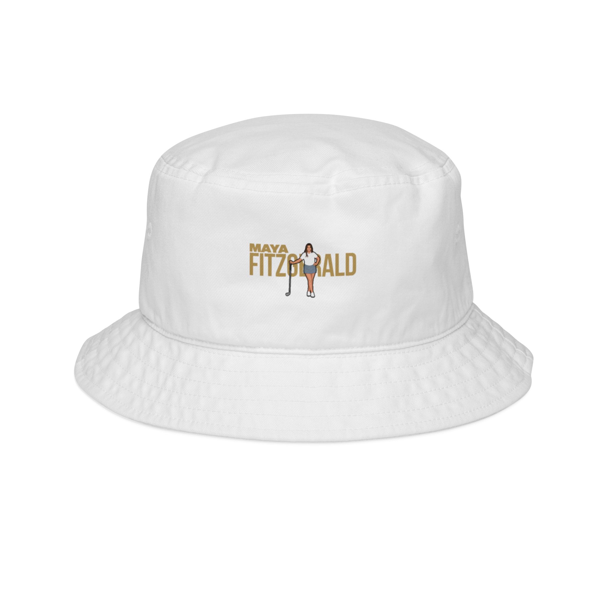 Bucket Hat — character_player_name in White