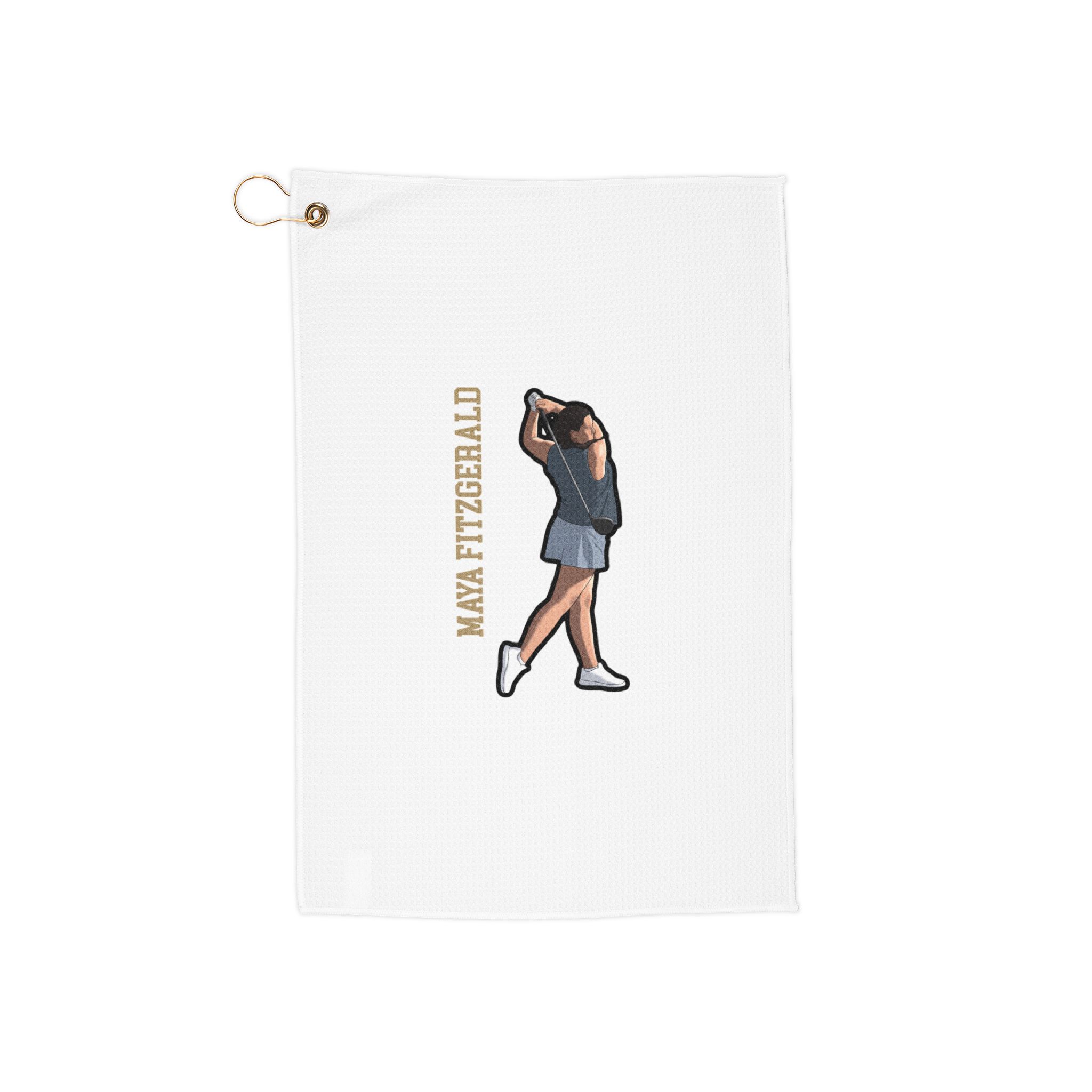 Golf Towel — character_name_vertical in Classic