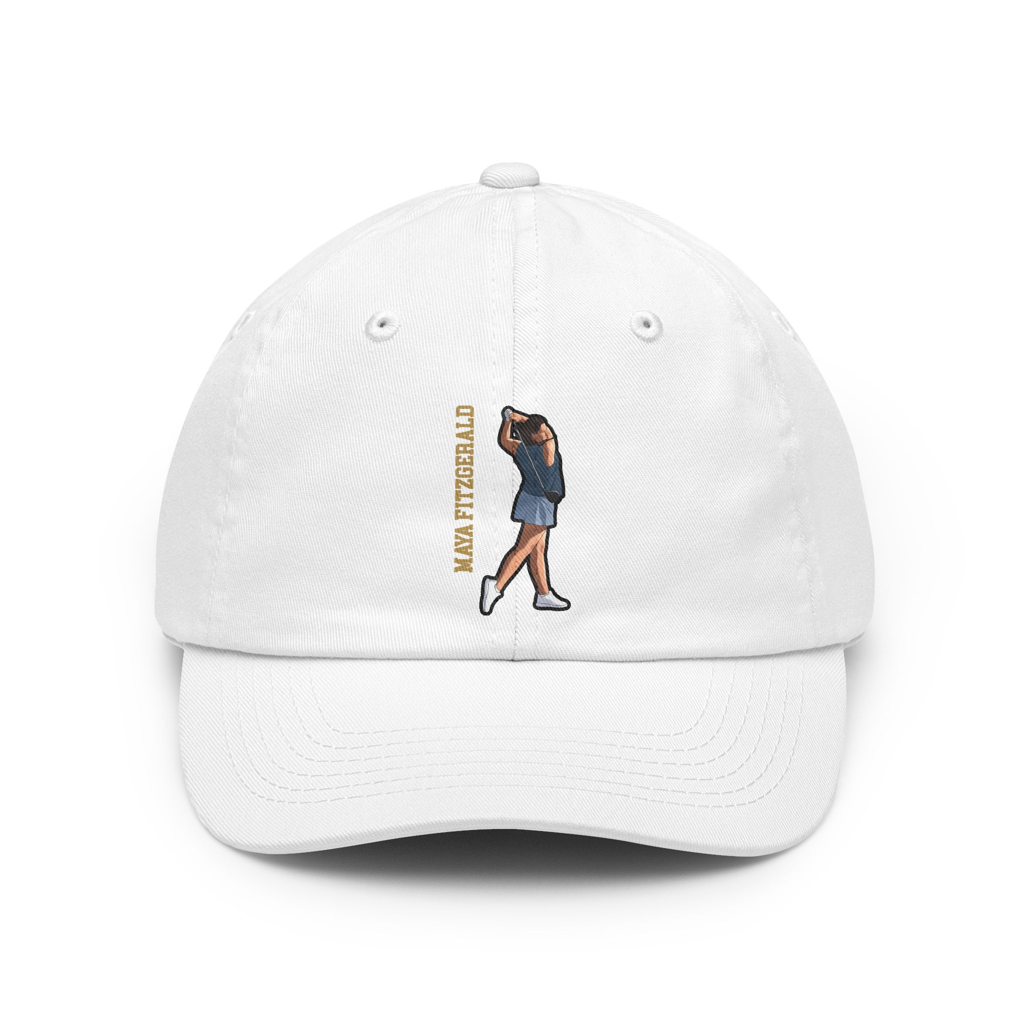 Classic Cap — character_name_vertical in White