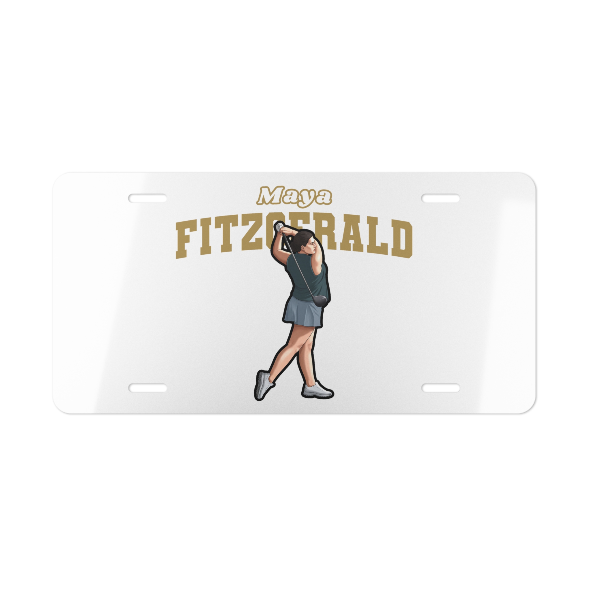 License Plate — character_name_arch in Classic