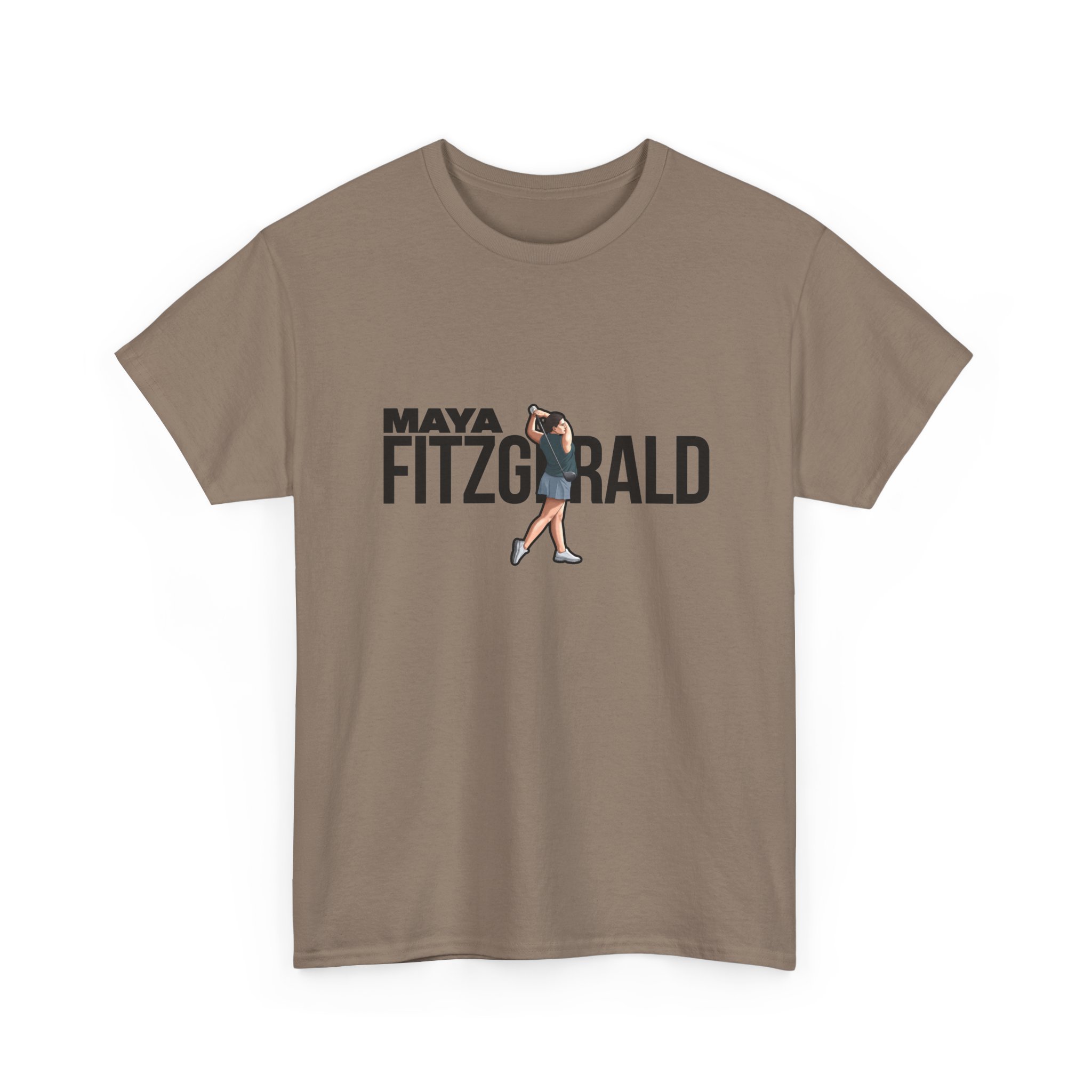 Tee — character_player_name in Brown