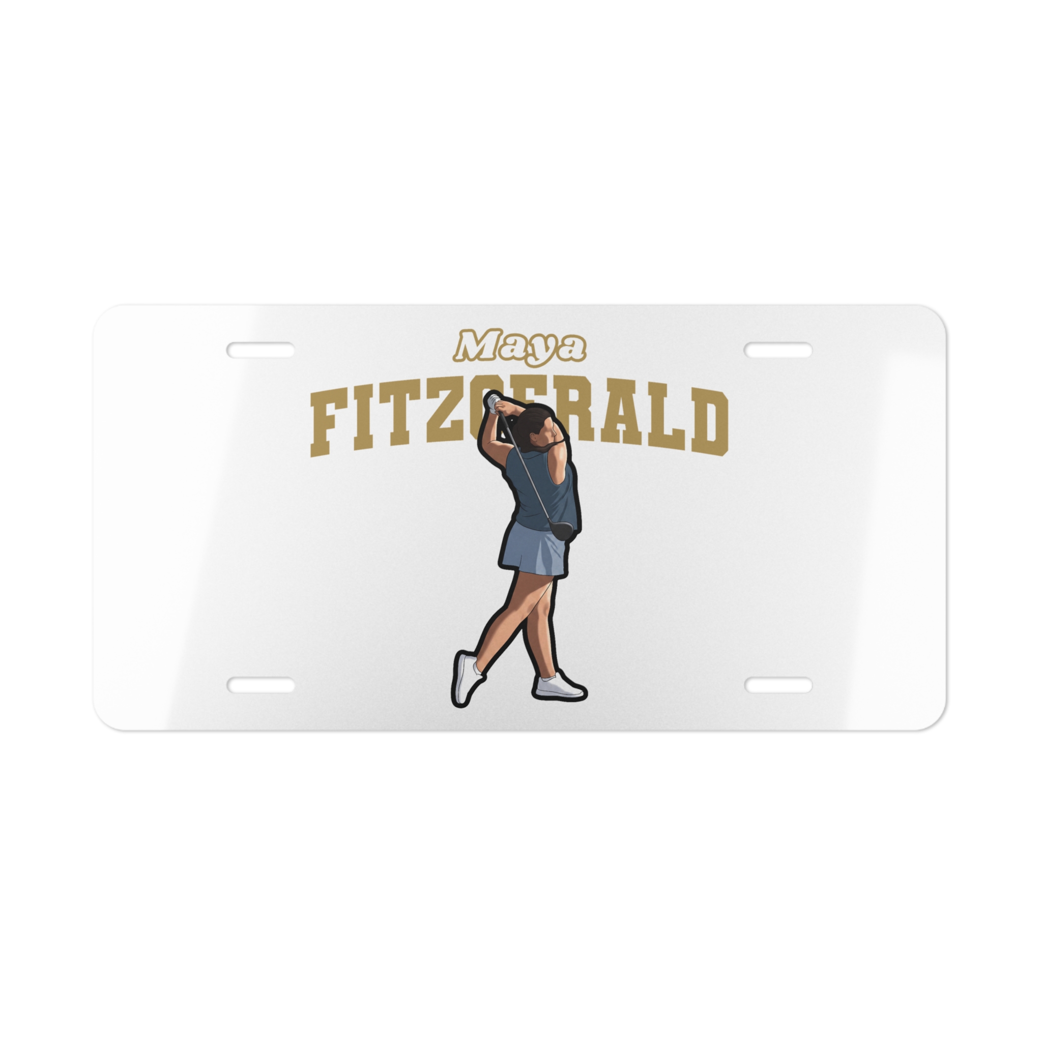 License Plate — character_name_arch in Classic
