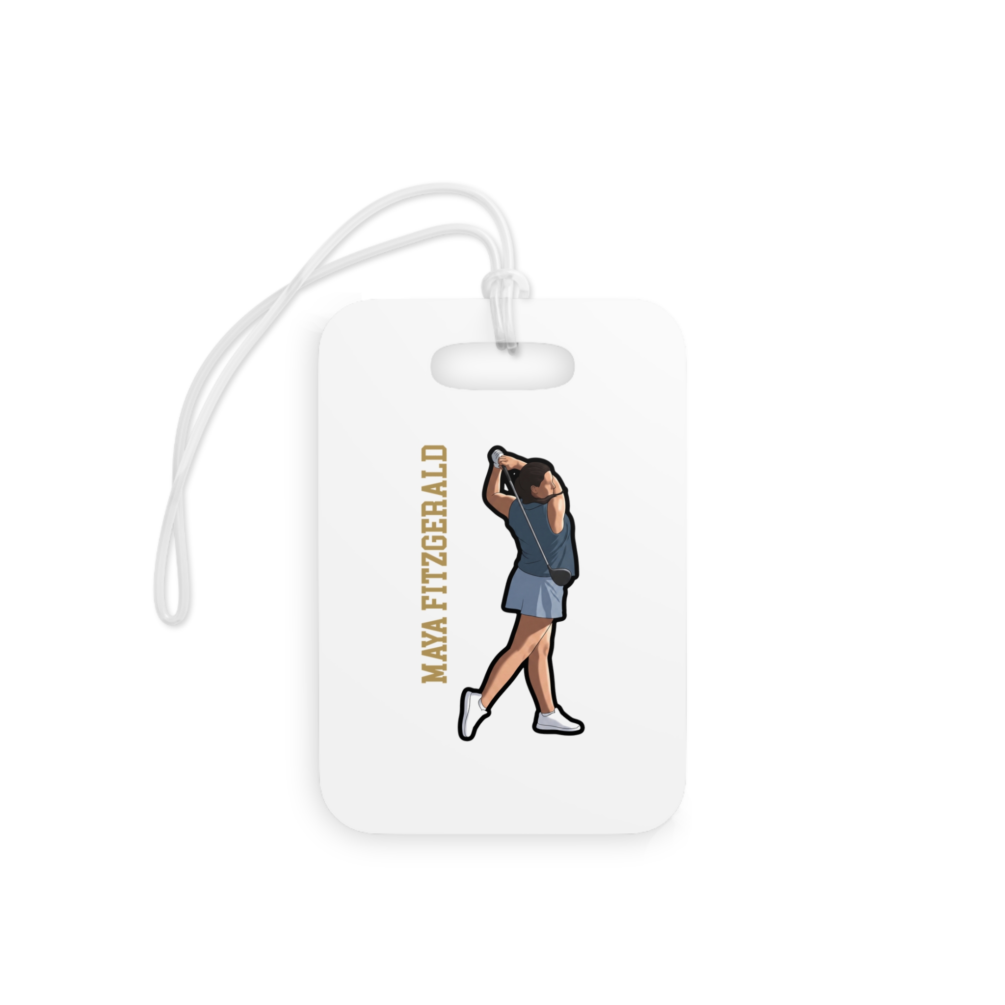 Bag Tag — character_name_vertical in Classic