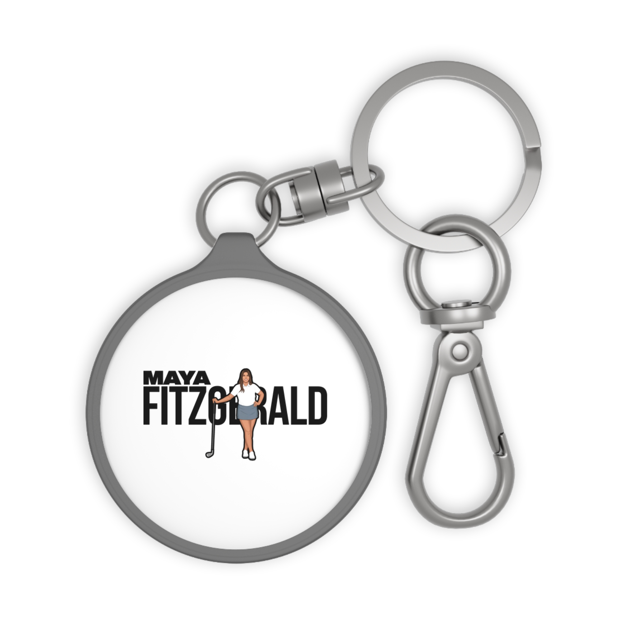Keychain — character_player_name in Grey
