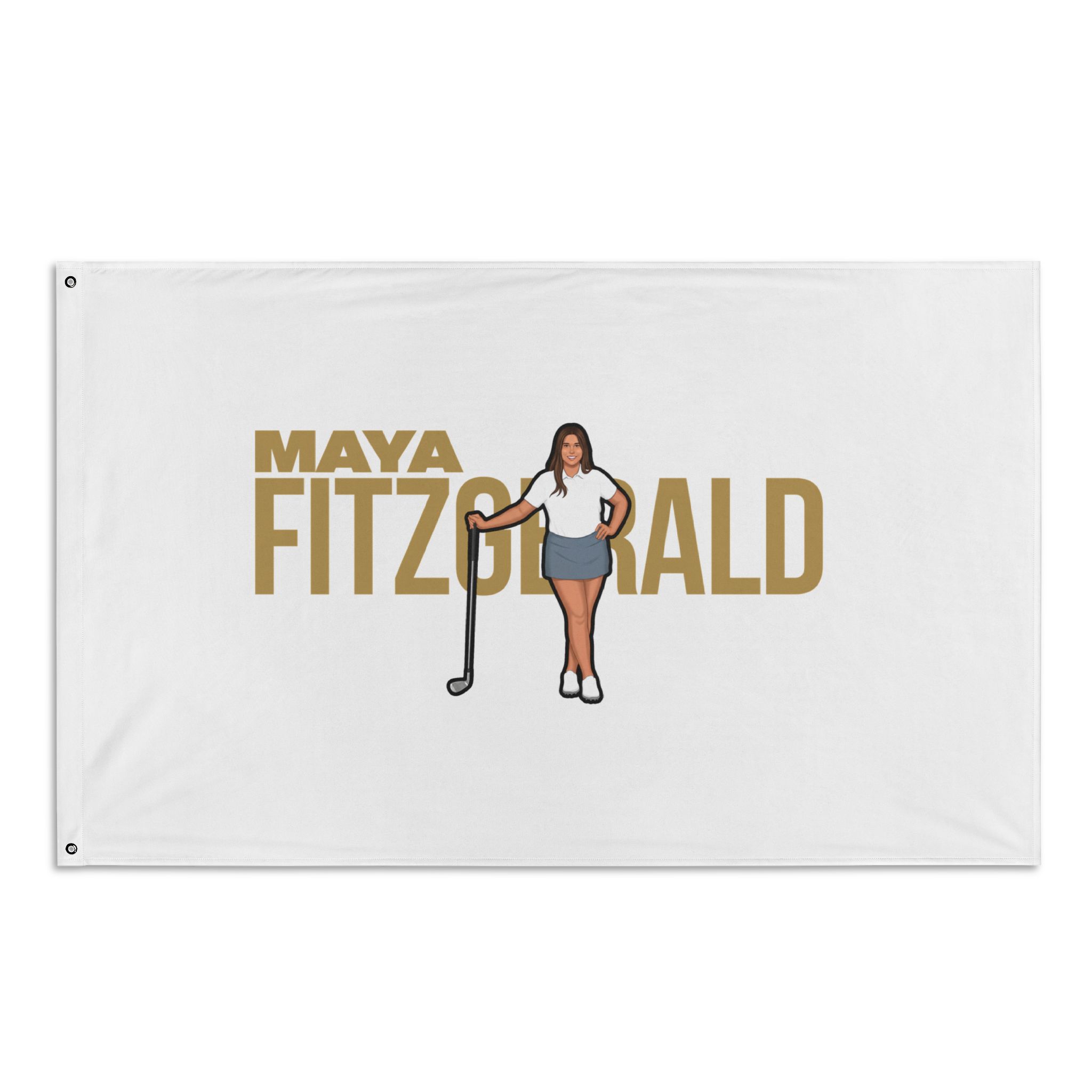Flag (35 × 56 in) — character_player_name in Classic