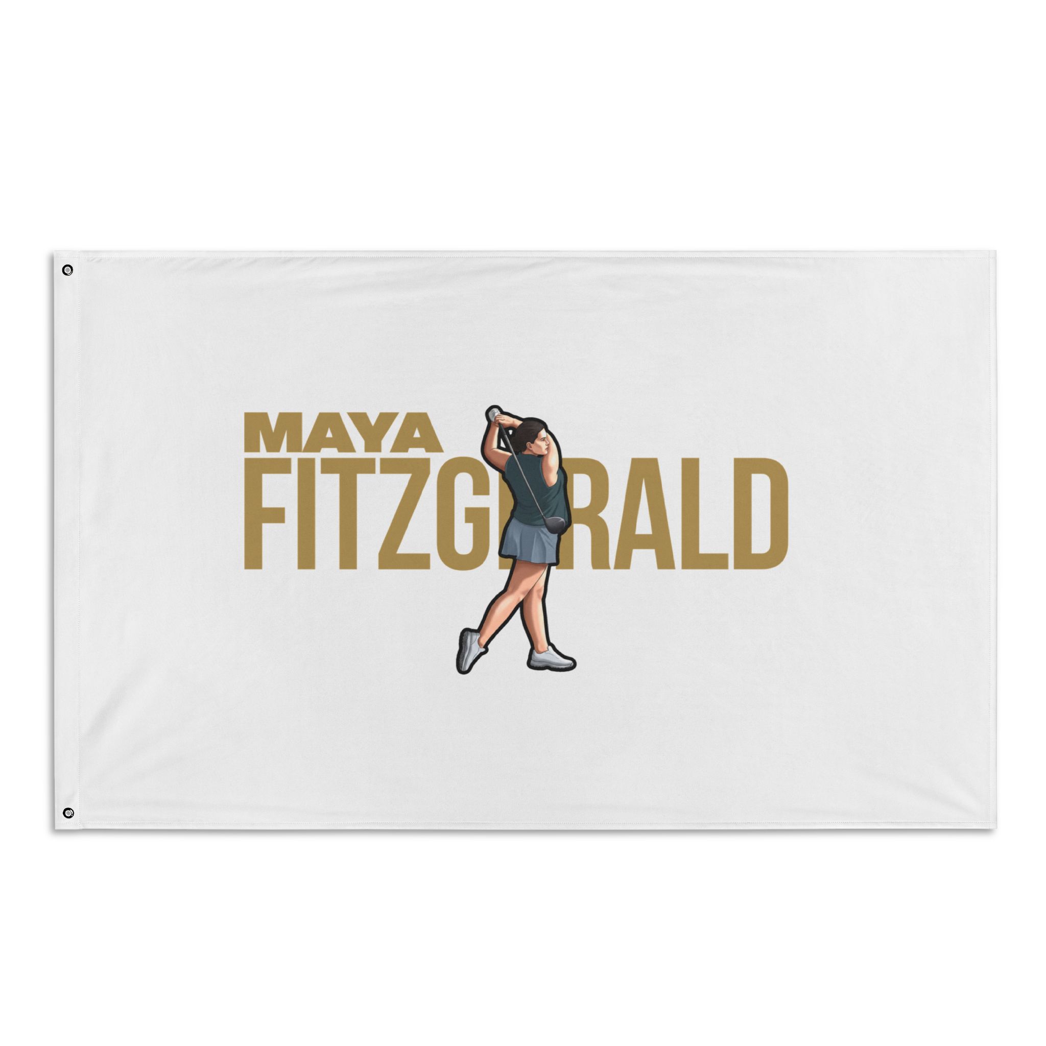 Flag (35 × 56 in) — character_player_name in Classic