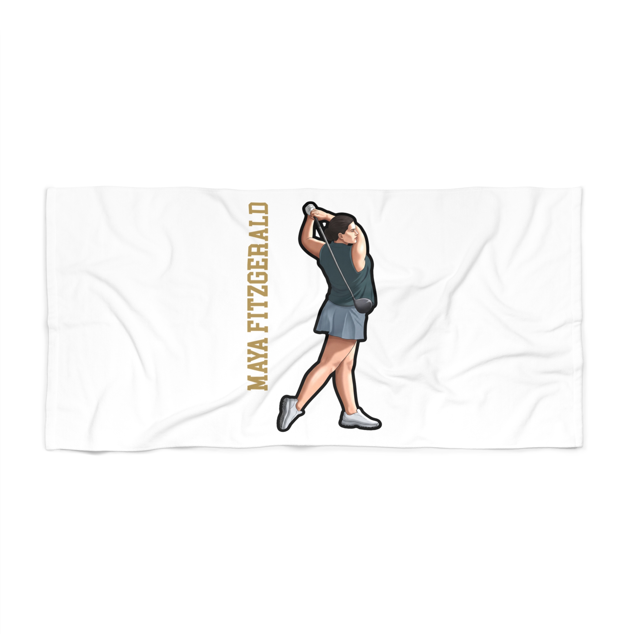 Beach Towel — character_name_vertical in Classic